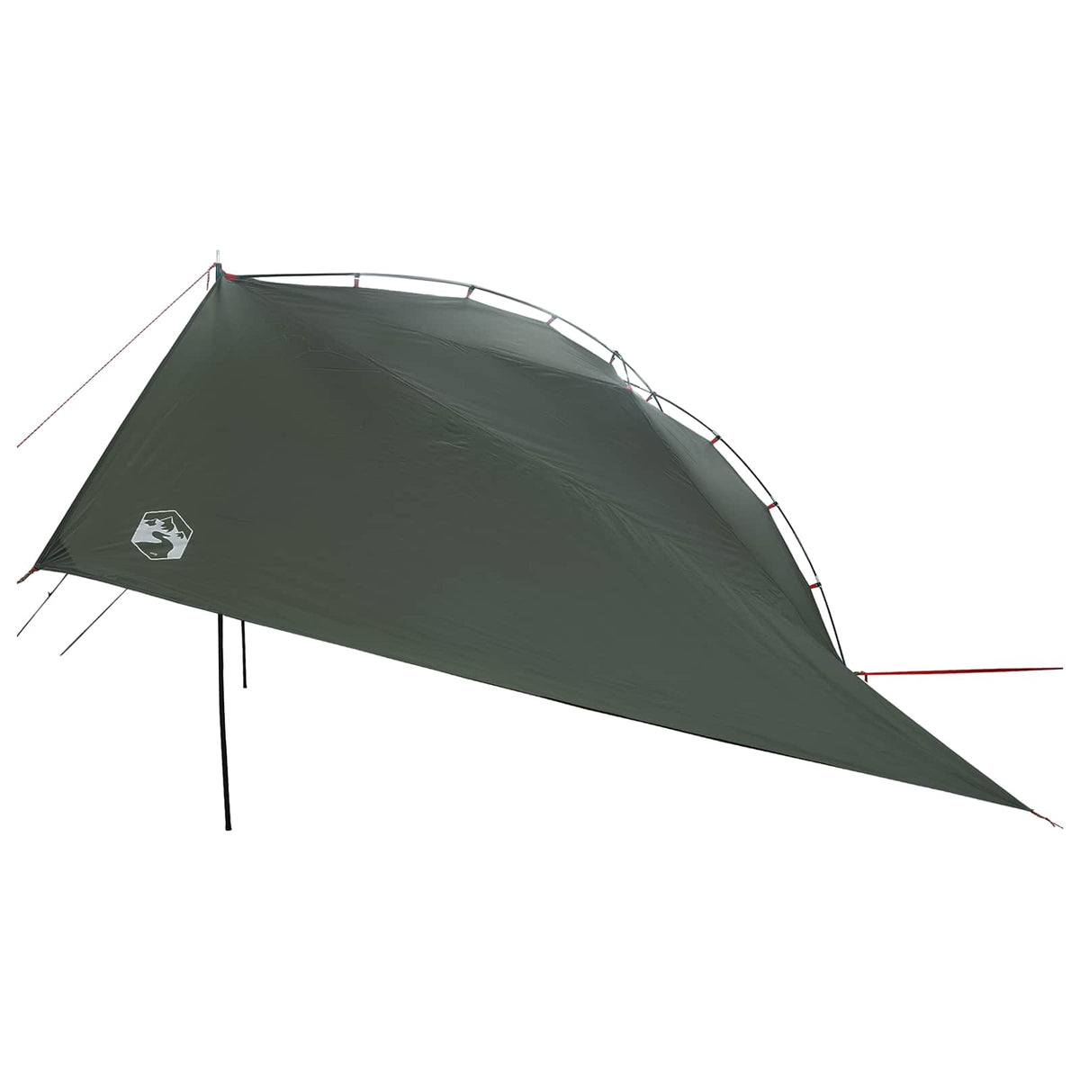 Automobilių palapinė su stogu Armijos Žalia 350 x 250 cm