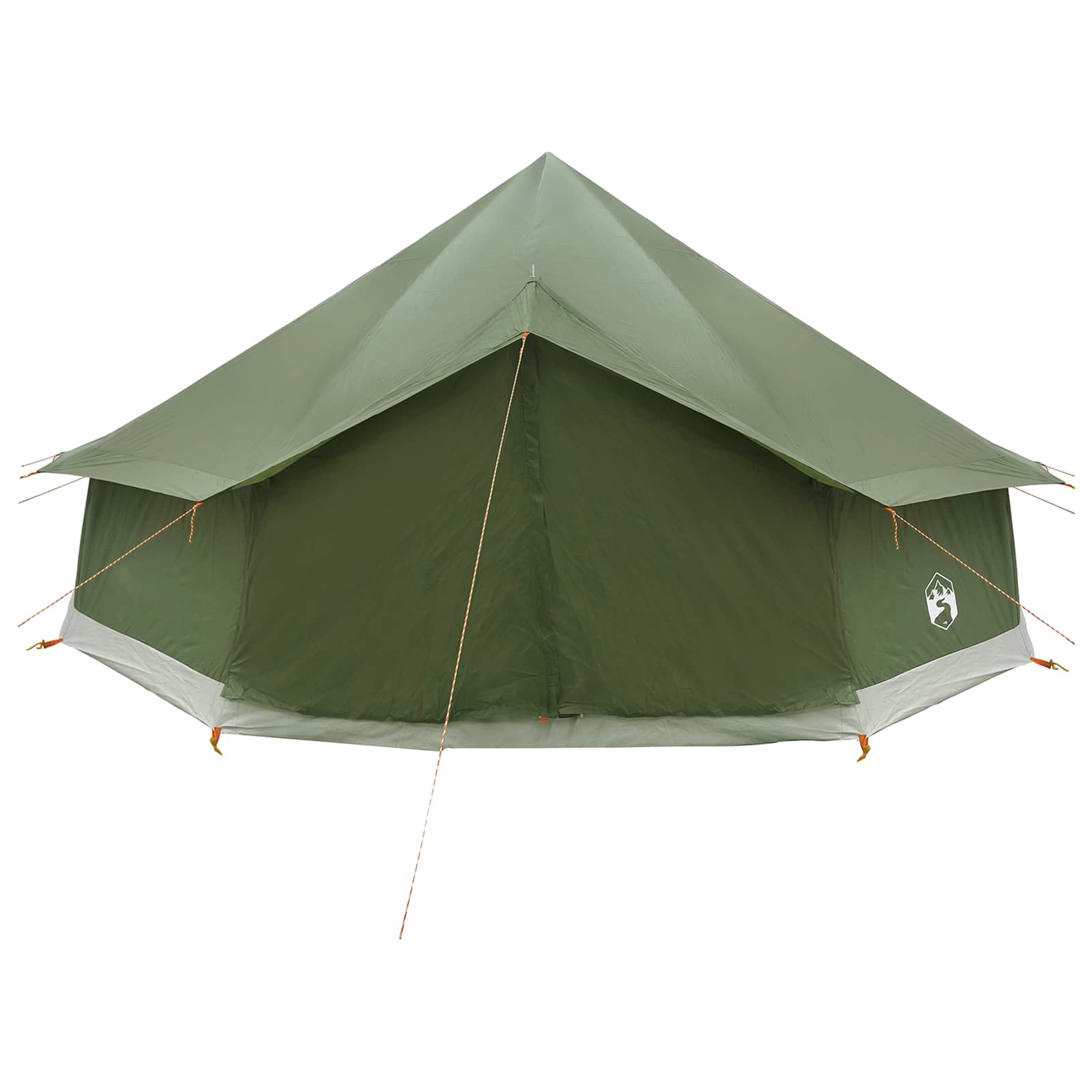 Tipi palapinė su stogu Alyvuogių žalia 600 x 600 x 350 cm