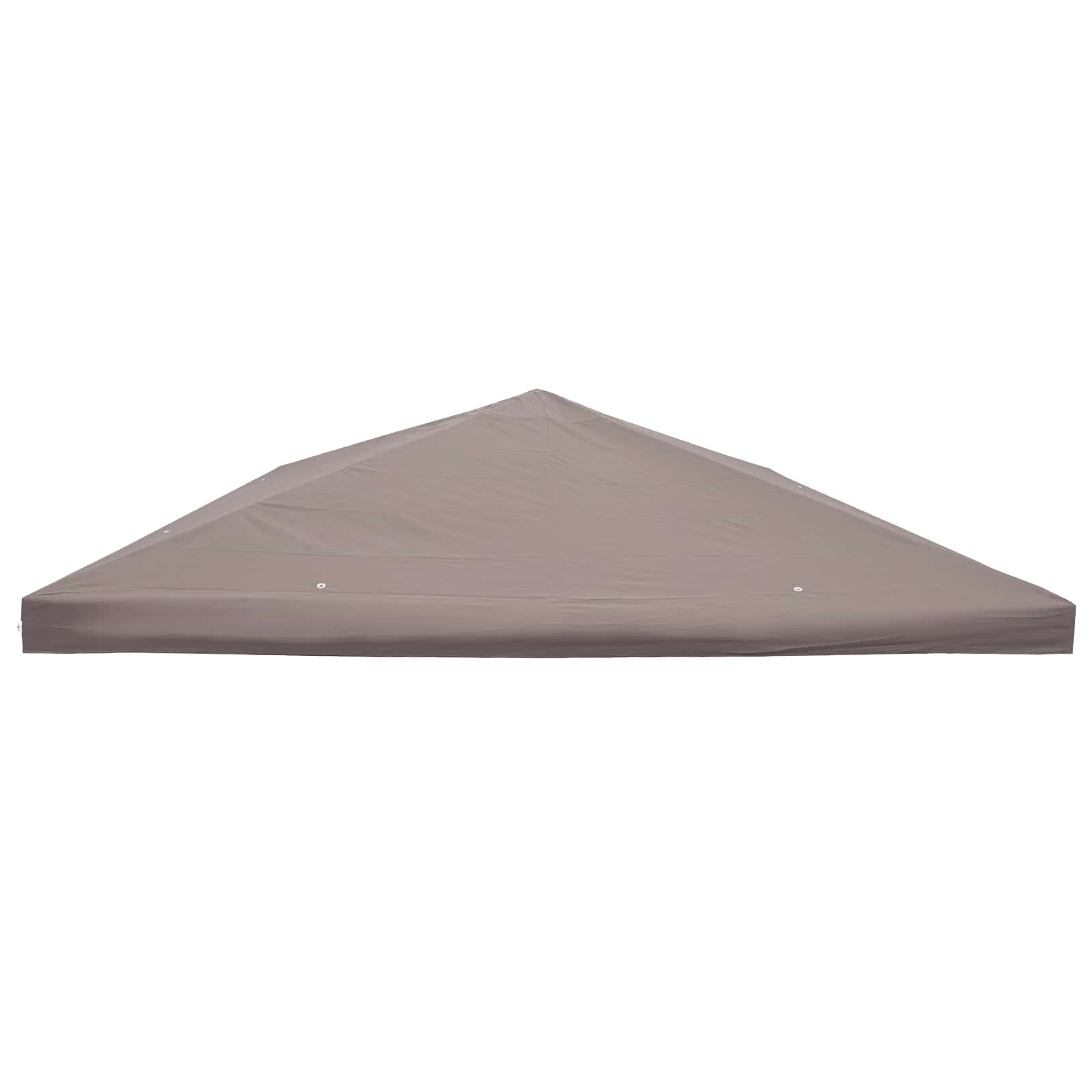 Paviljono uždanga Taupe 300 x 300 cm Poliesteris ir plienas
