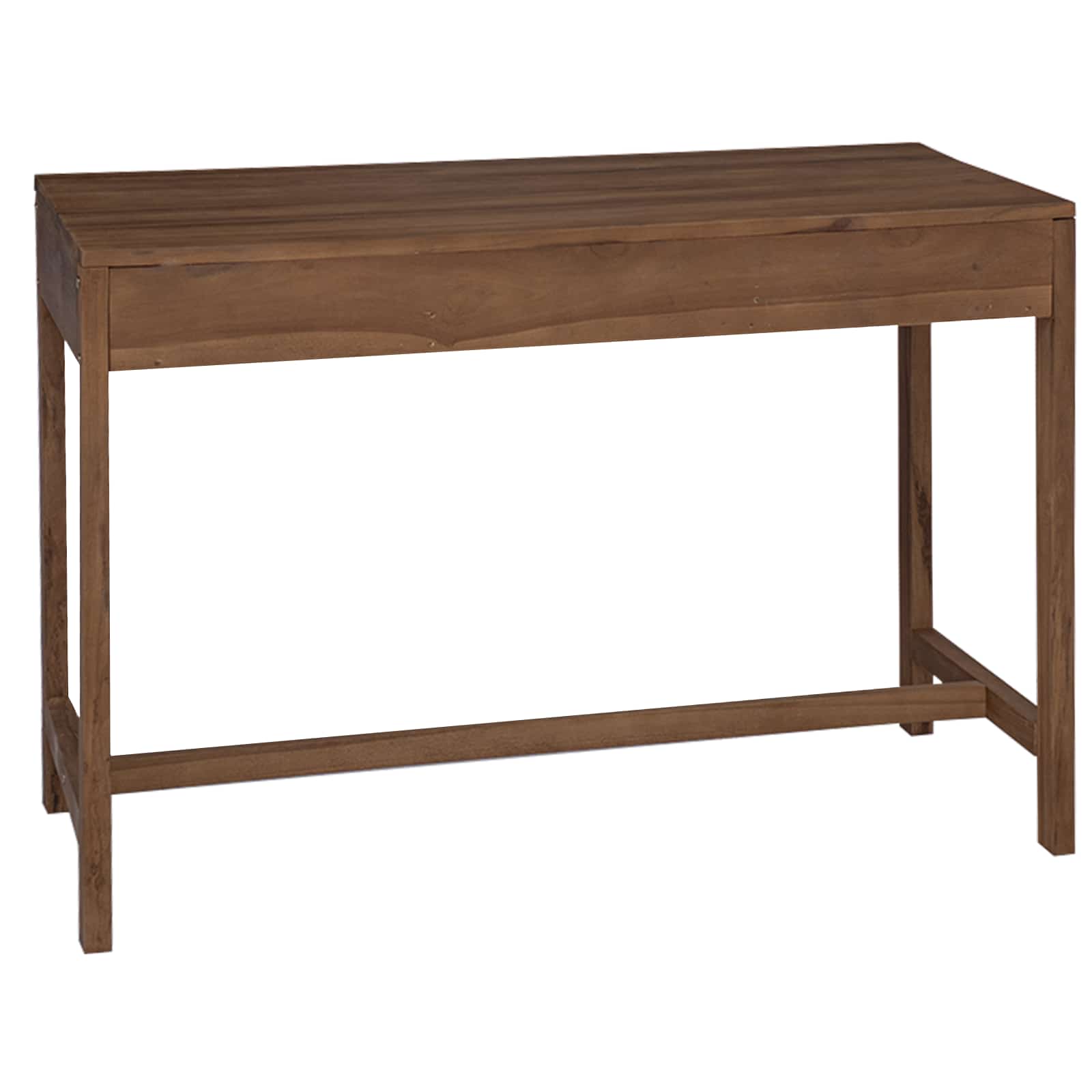 Stalas su stalčiais Natūrali Kieto teka medžio 110 x 50 x 75 cm