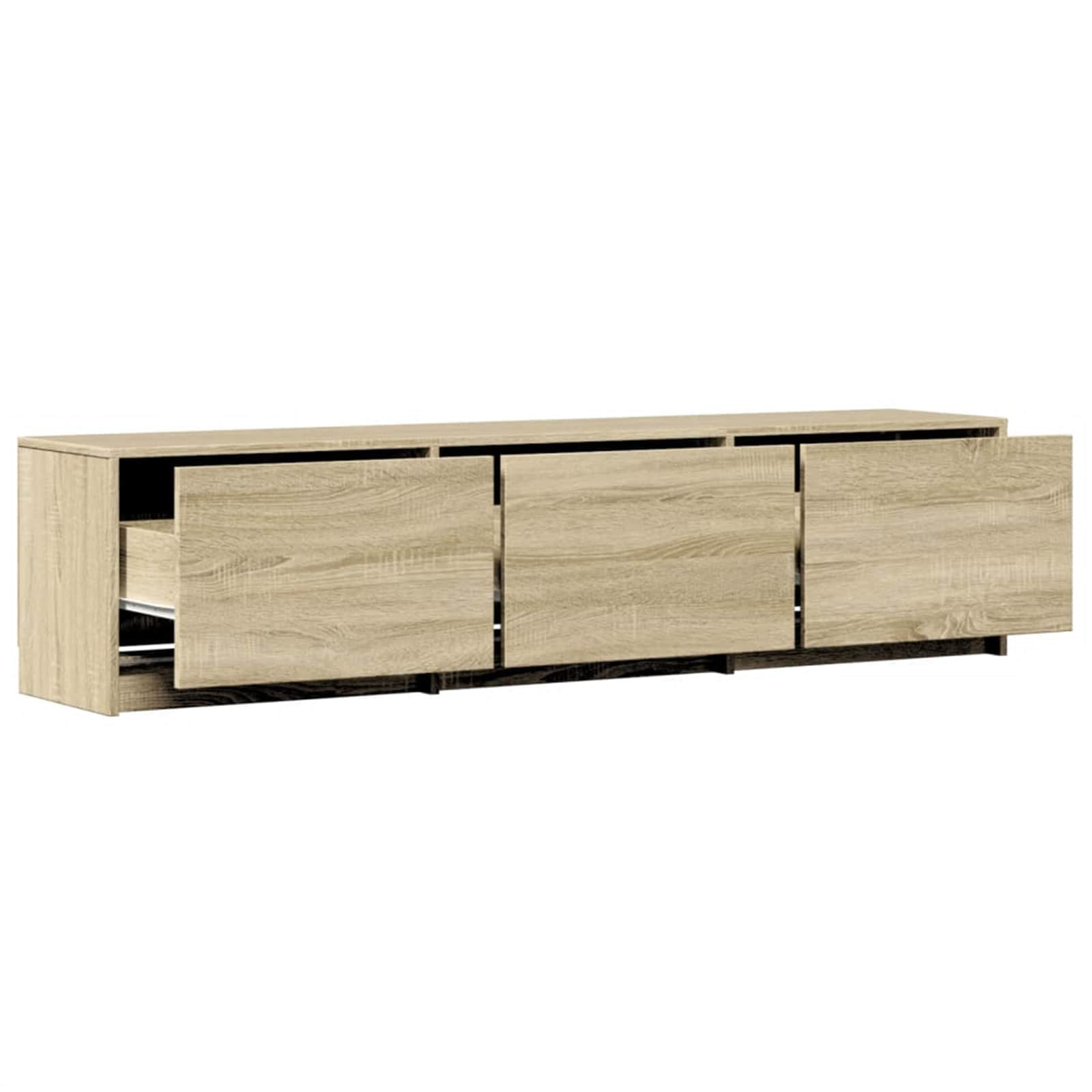 TV Cabinet Sonoma 165 x 34 x 40 cm Engineered wood