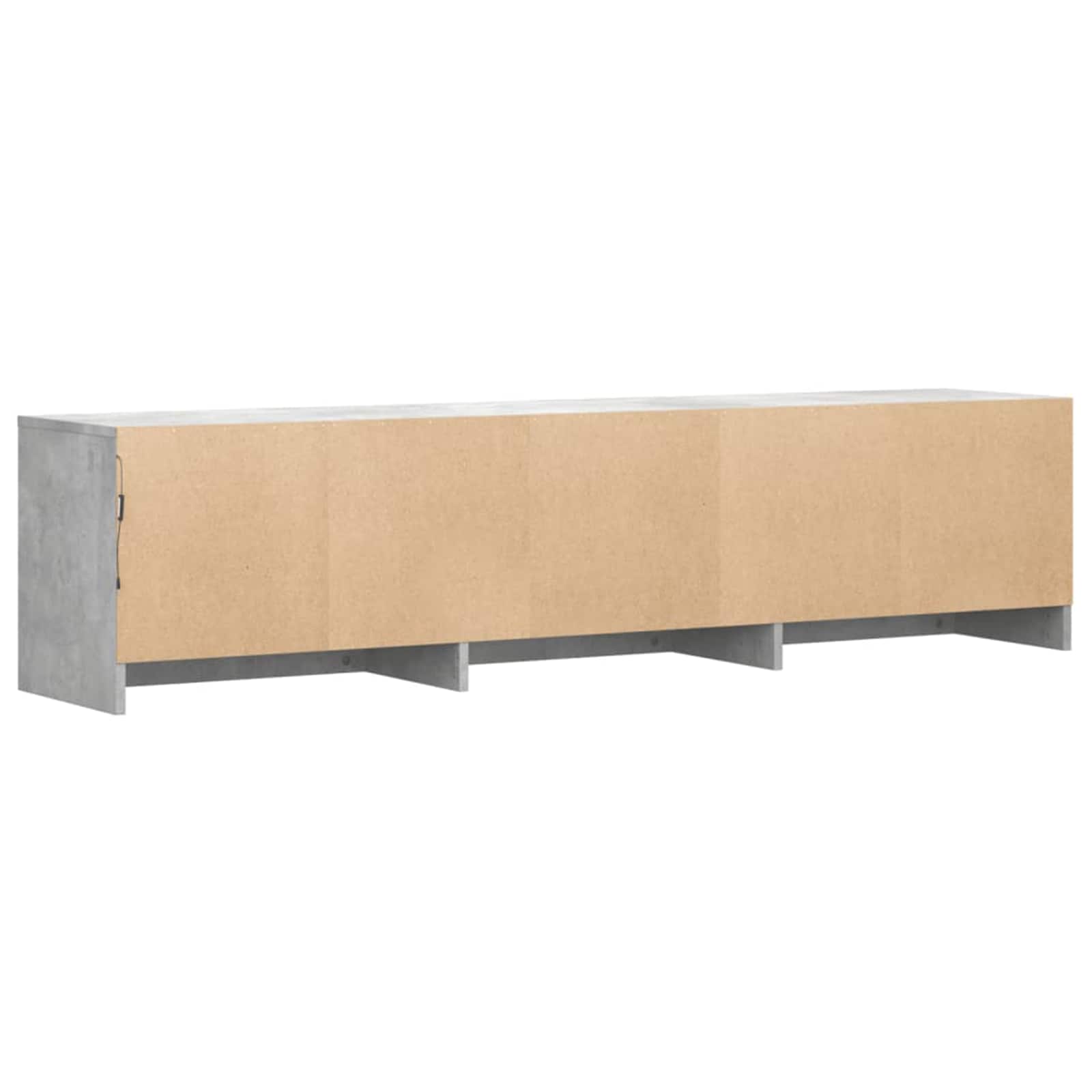 TV Cabinet Concrete 165 x 34 x 40 cm Engineered Wood