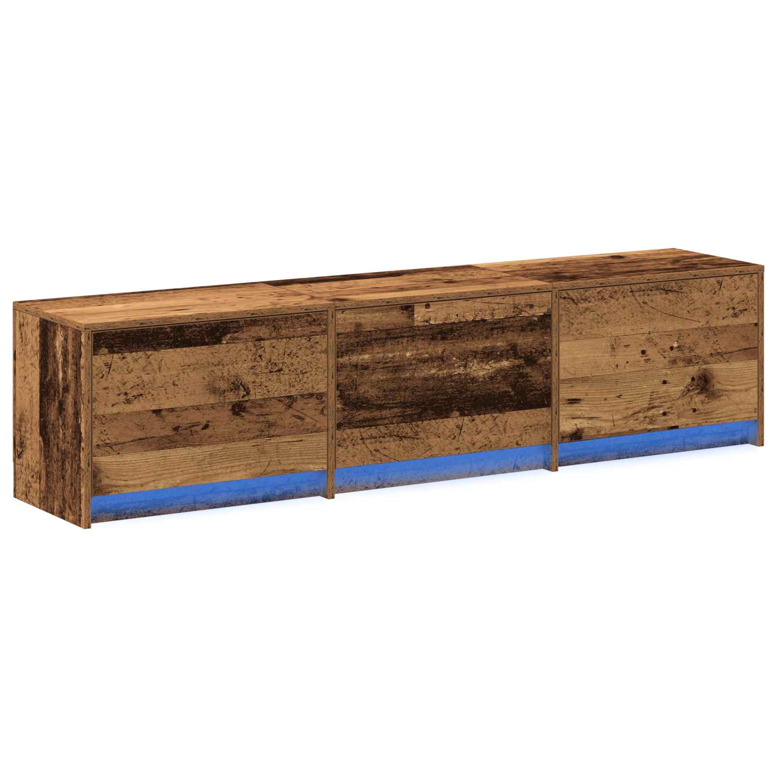 LED TV Cabinet Old Wood 165 x 34 x 40 cm