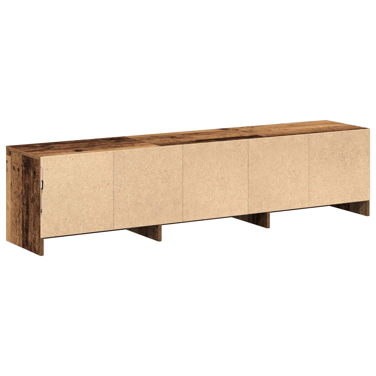 LED TV Cabinet Old Wood 165 x 34 x 40 cm