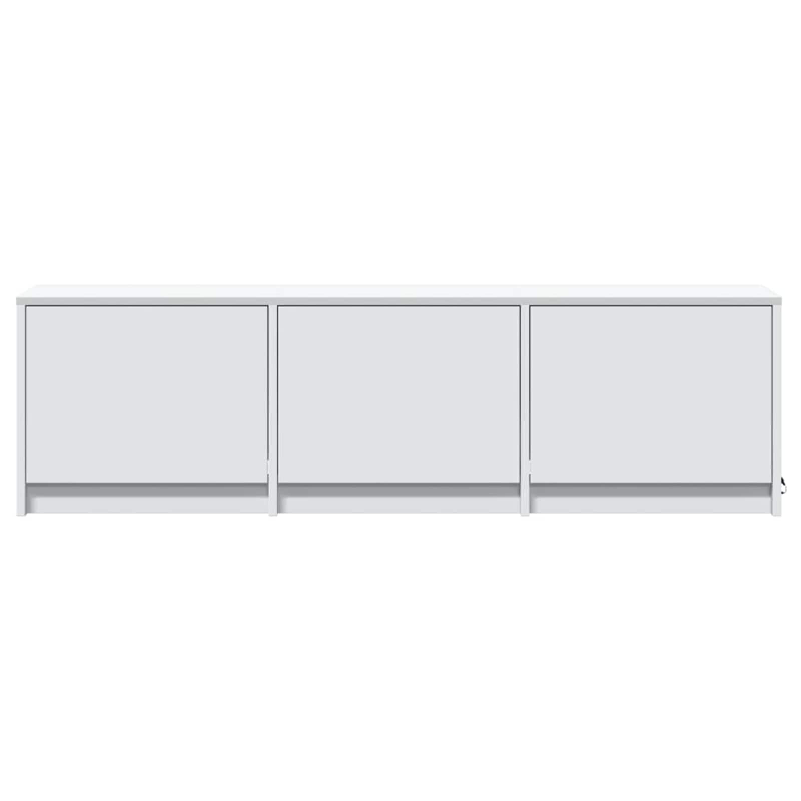 TV Cabinet White 140x34x40 cm Engineered Wood