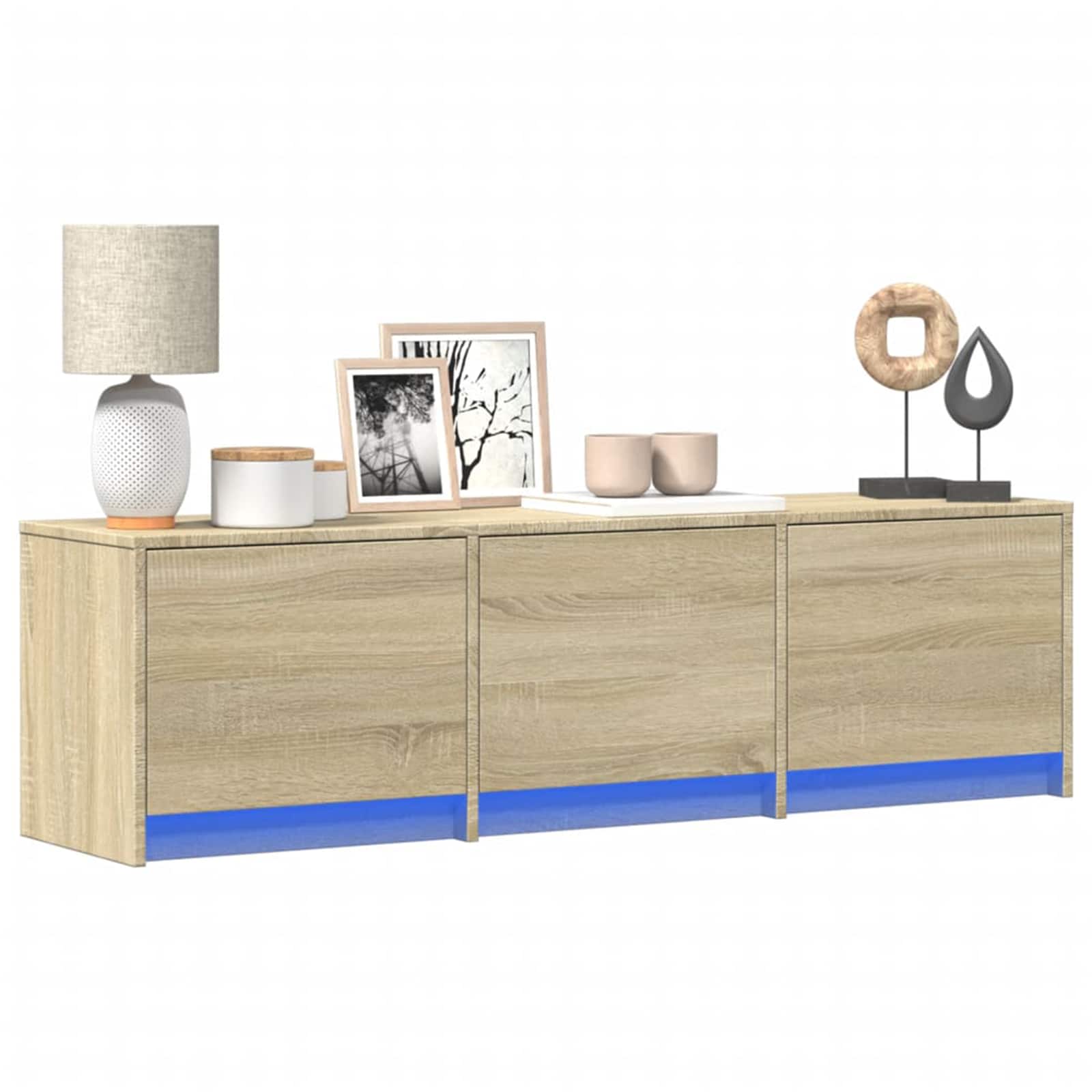TV Cabinet Sonoma 140 x 34 x 40 cm Engineered Wood