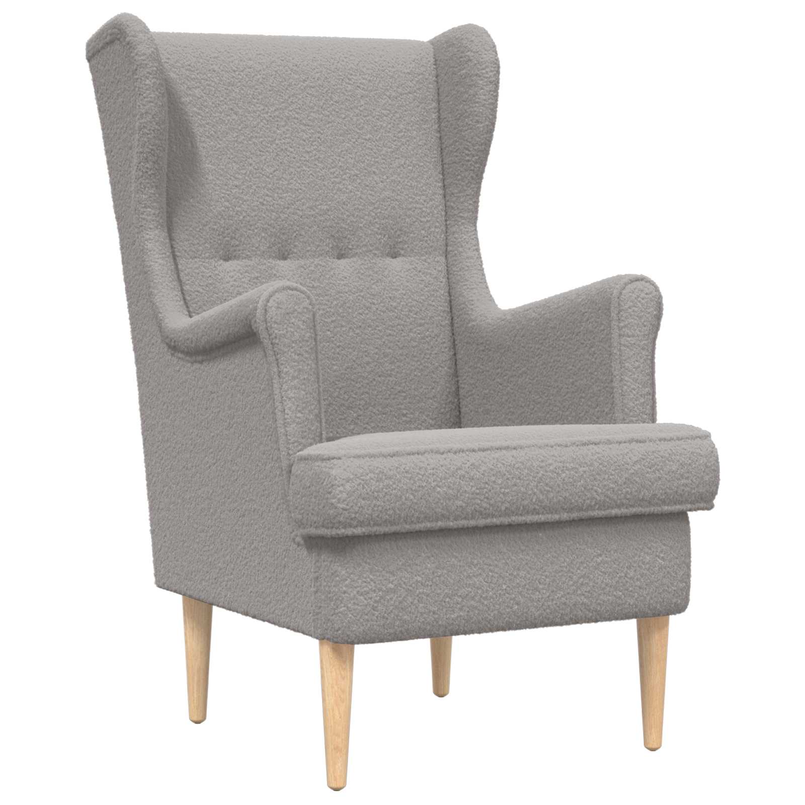 krėslas Šviesiai pilka audinys