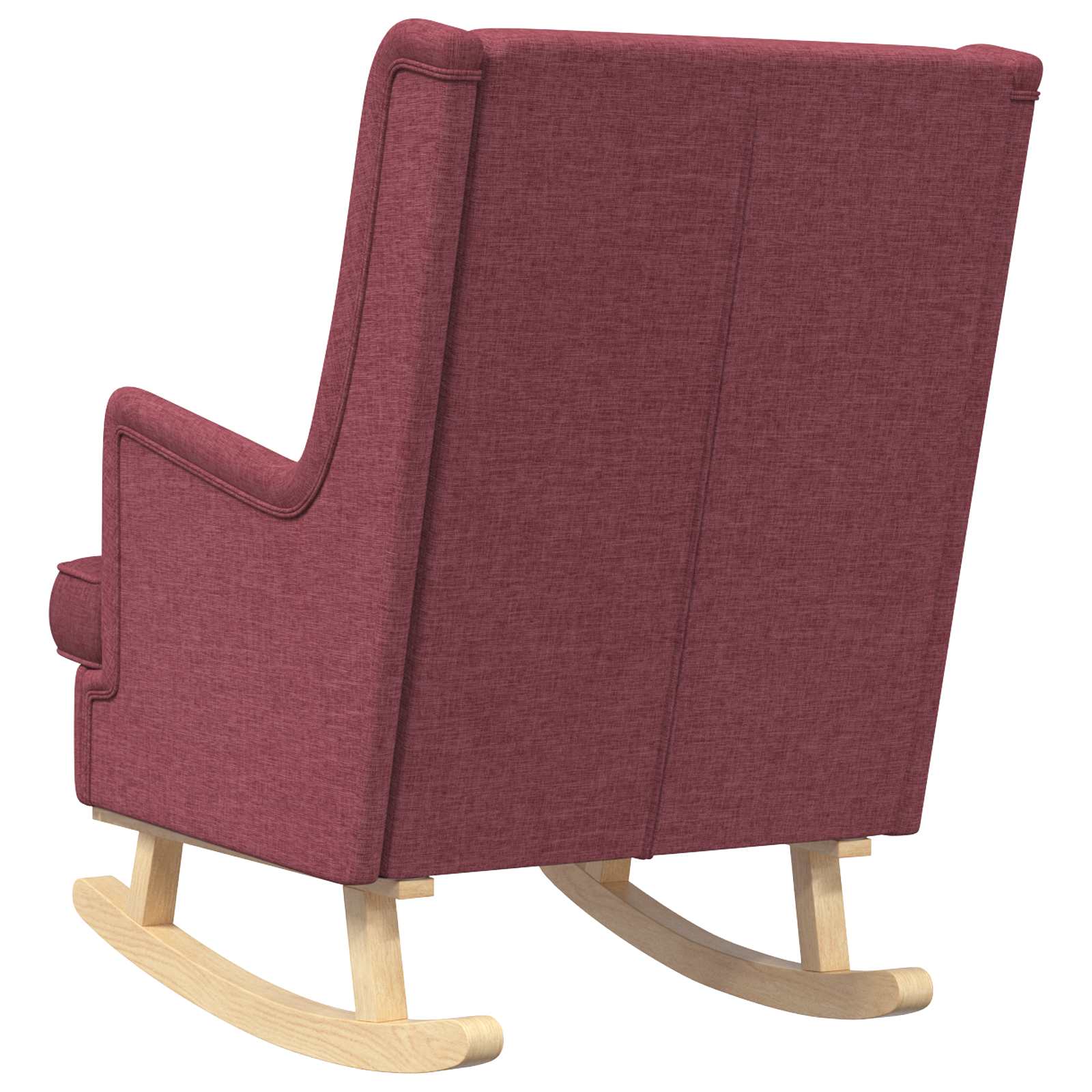 Supamasis krėslas Vyno raudona 62 x 80 x 85 cm audinys