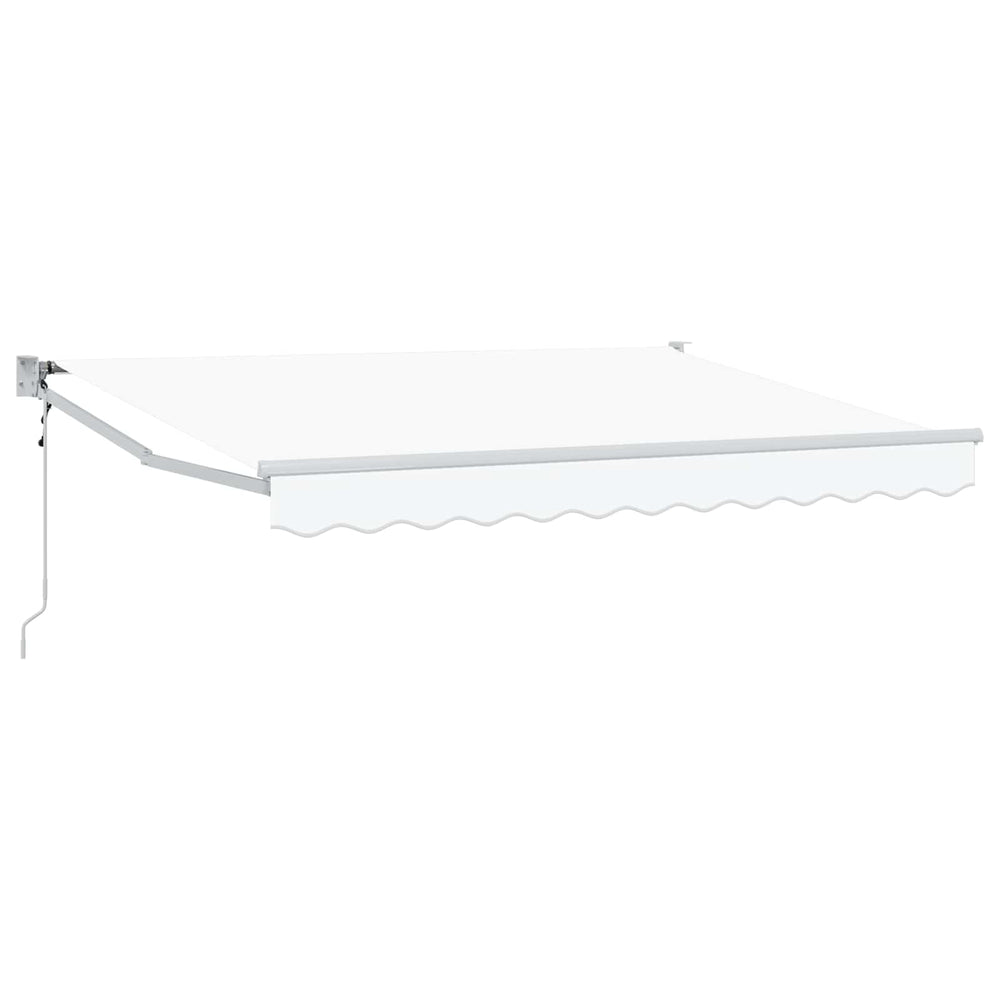 Pavėsinė Balta 2,5 x 2 m Poliesteris ir Metalas