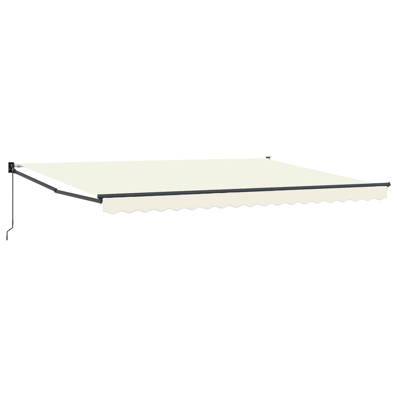 Rankinė sulankstoma markizė Kreminė 4 x 2 m