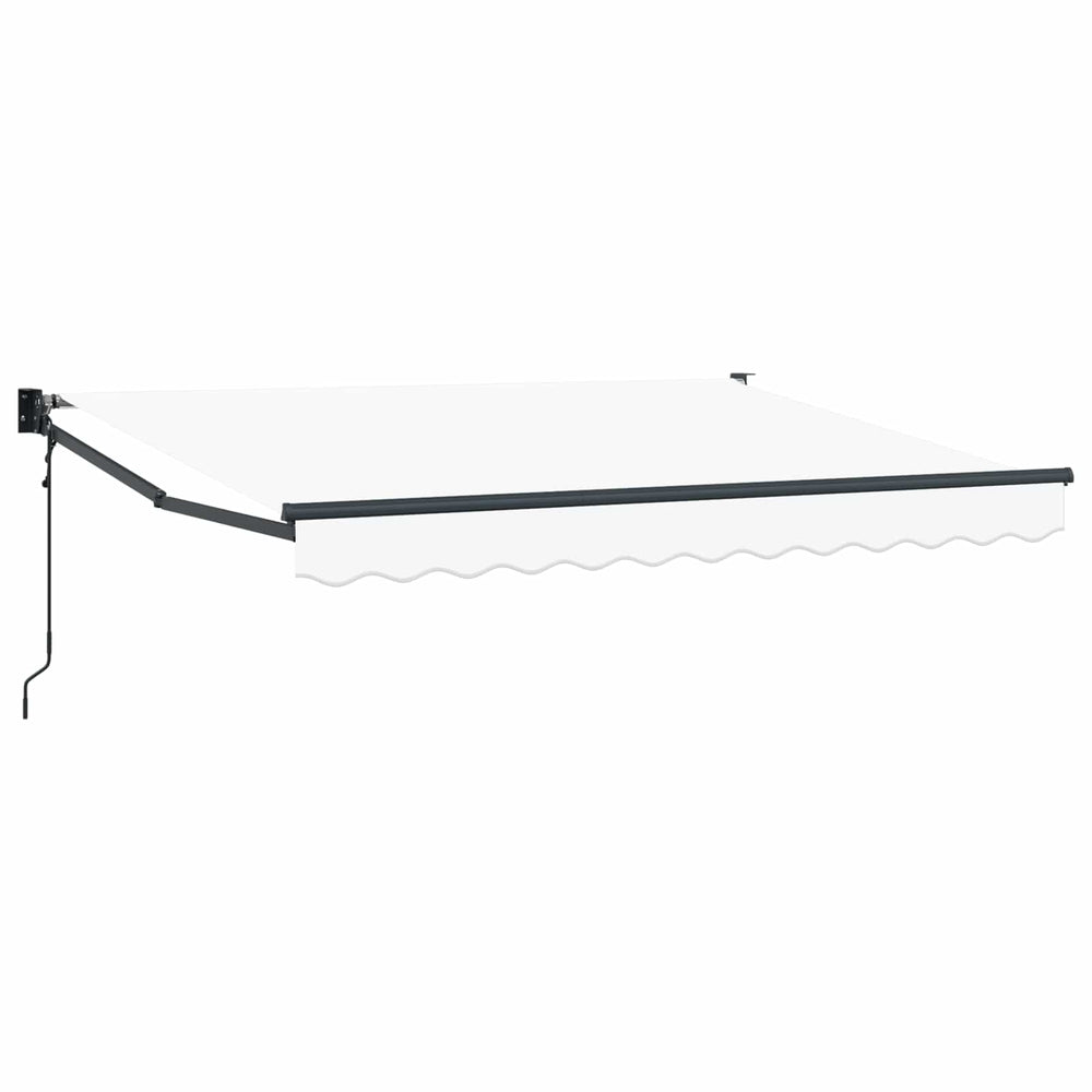 Pavėsinė Balta 3,5 x 2 m Poliesteris ir Metalas