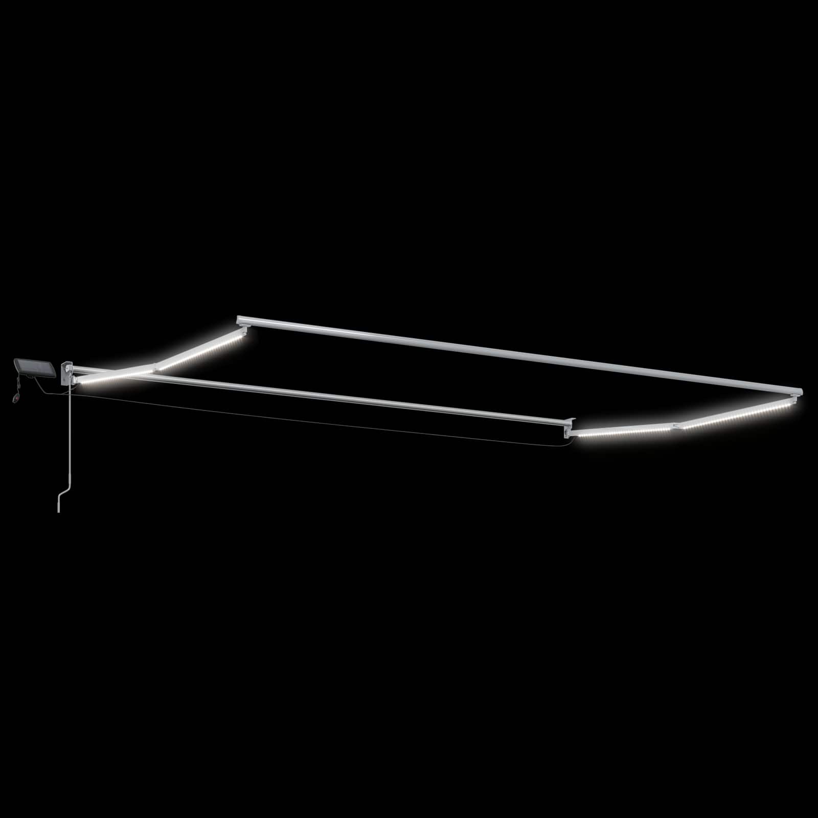 Rankinė ištraukiama markizė su LED 5 x 3 m