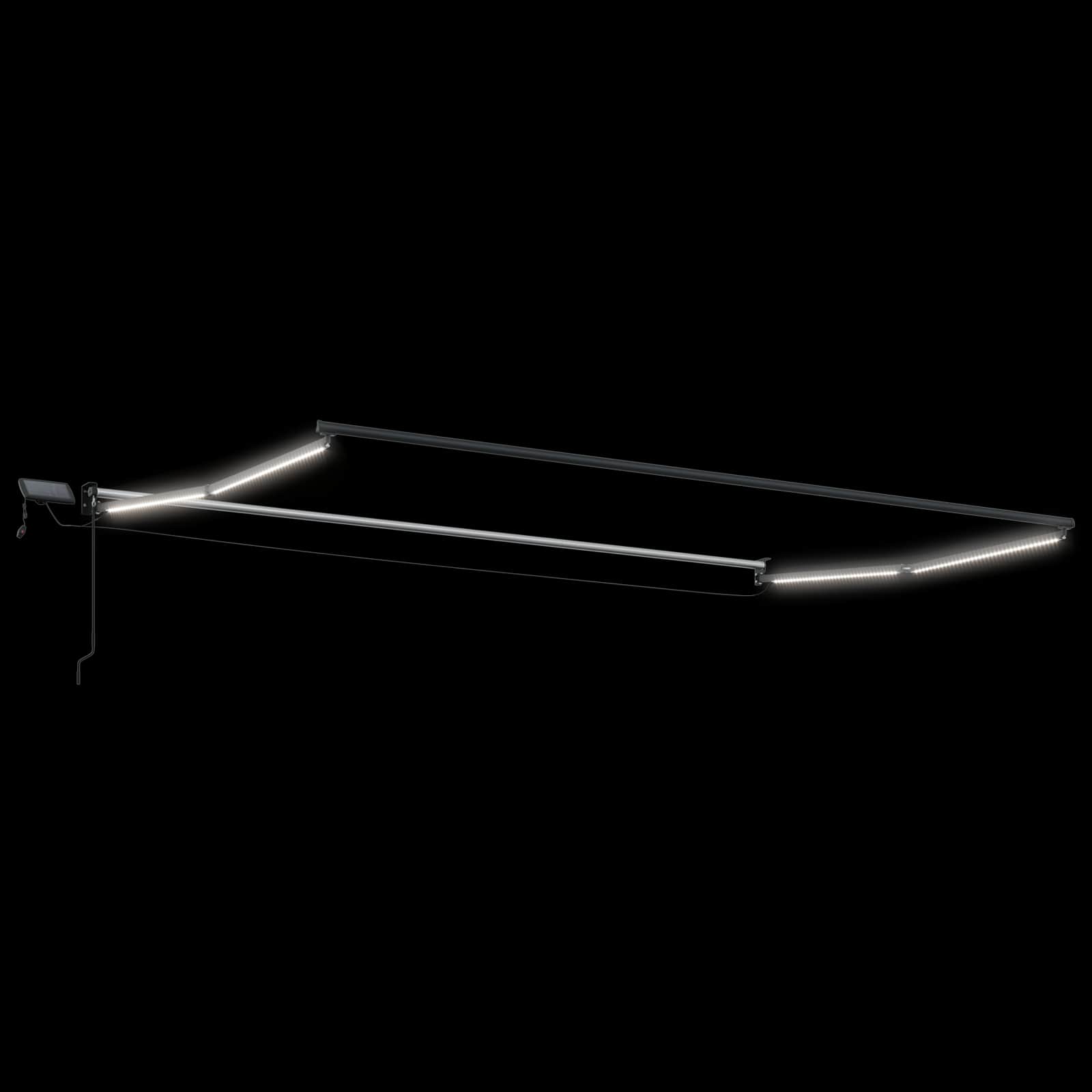 Rankinė ištraukiama markizė su LED 4 x 2 m