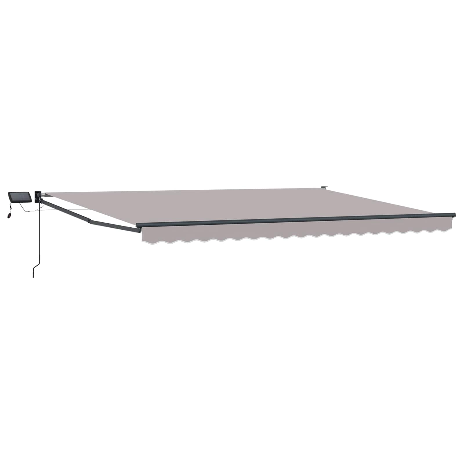 Rankinė ištraukiama markizė su LED 4 x 2 m