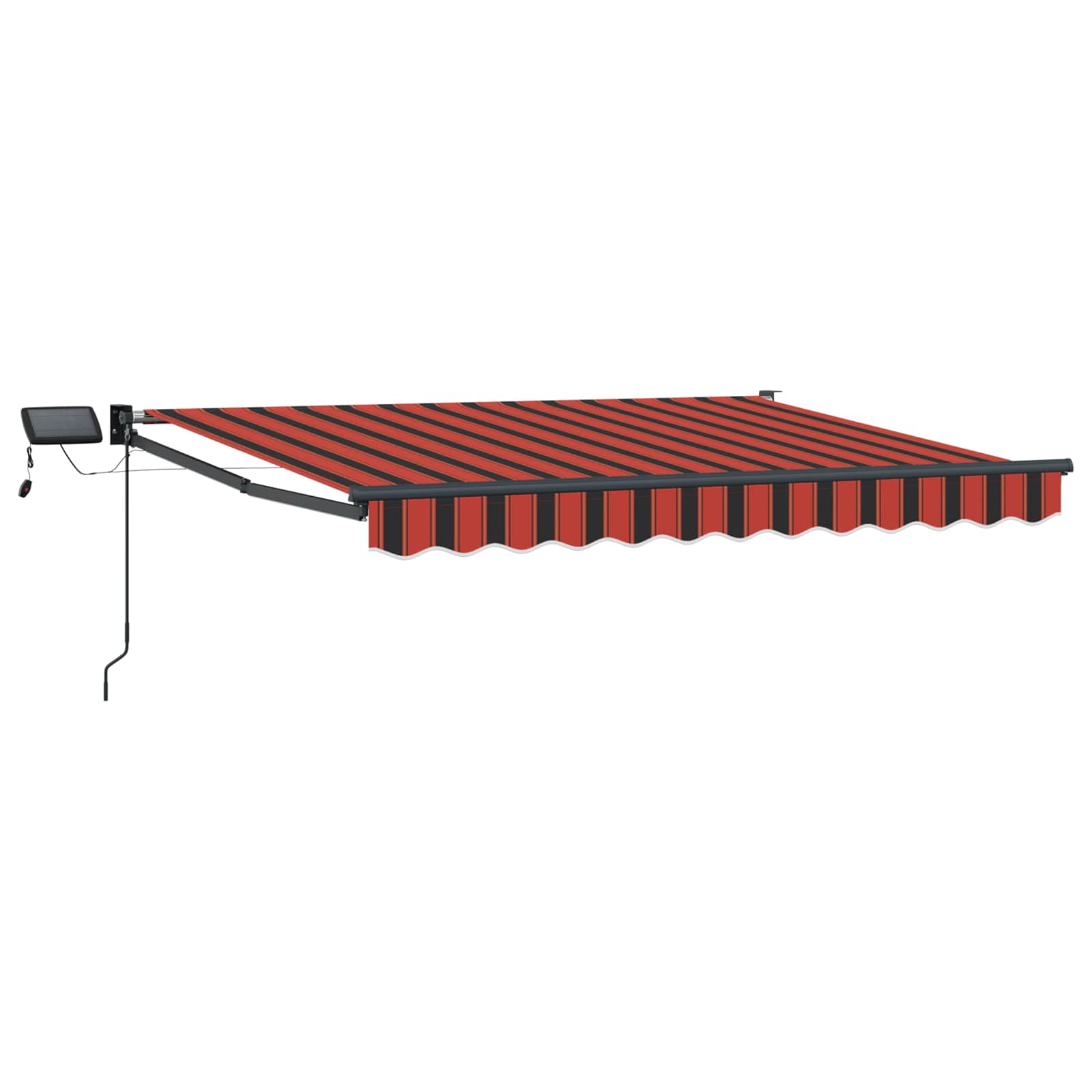 Manuāla izvelkamā markīze ar LED, 3 x 2,5 m