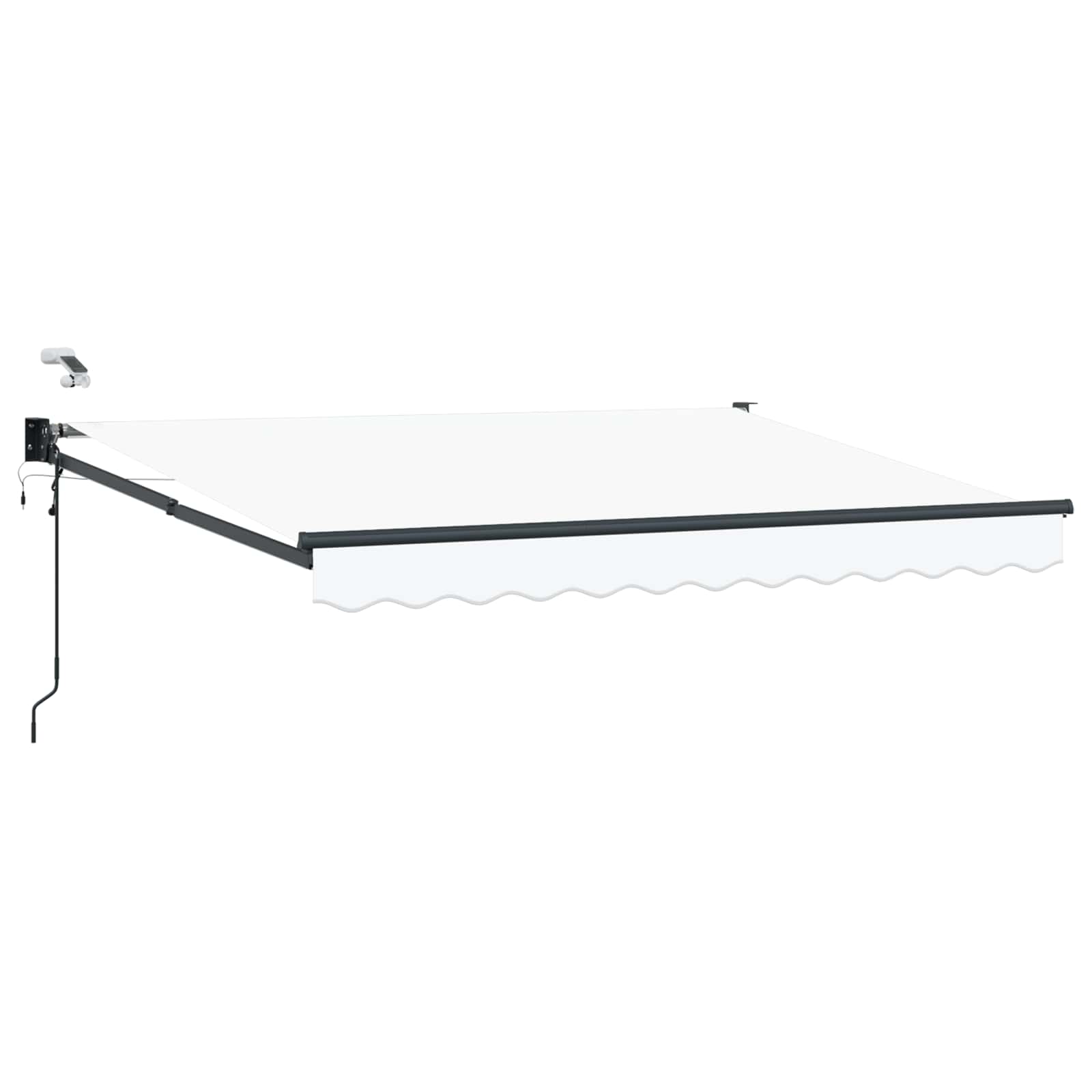 Elektrinė ištraukiama pavėsinė Baltas 2,5 x 2 m