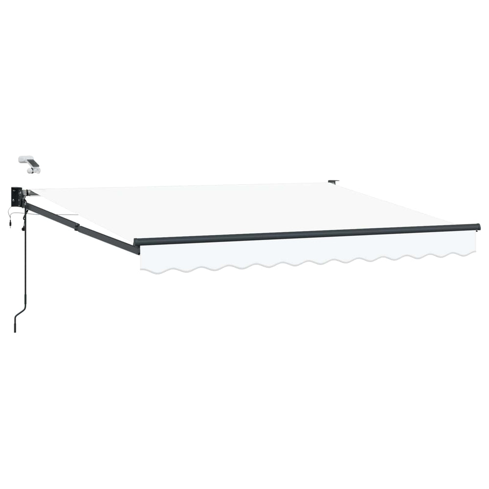 Elektrinė ištraukiama pavėsinė Baltas 2,5 x 2 m