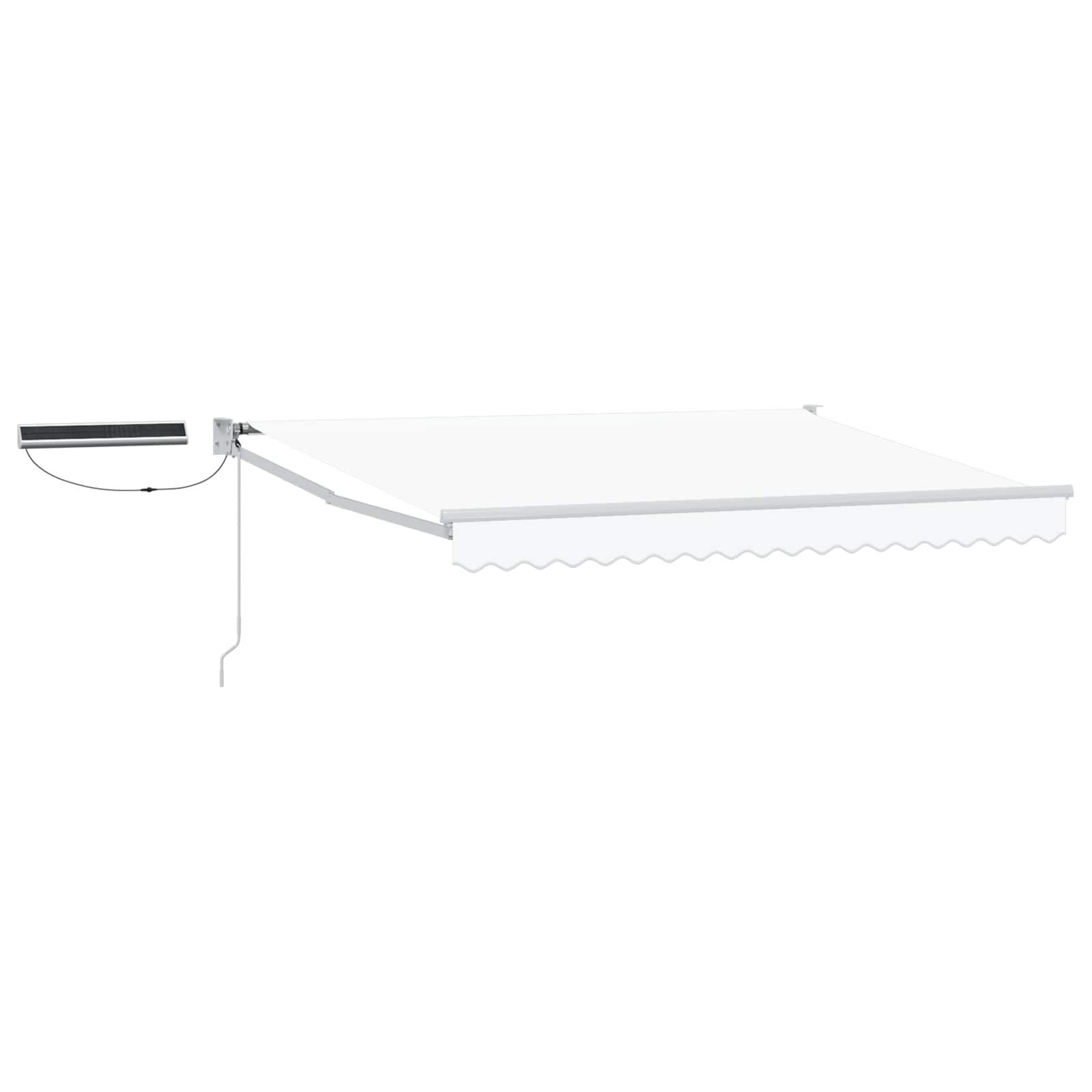 Elektrinė ištraukiama pavėsinė Baltas 2,5 x 2 m