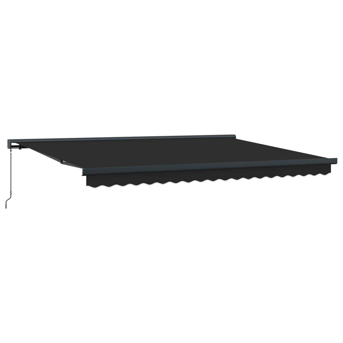 Ištraukiama markizė Antracito ir pilka 400 × 300 cm