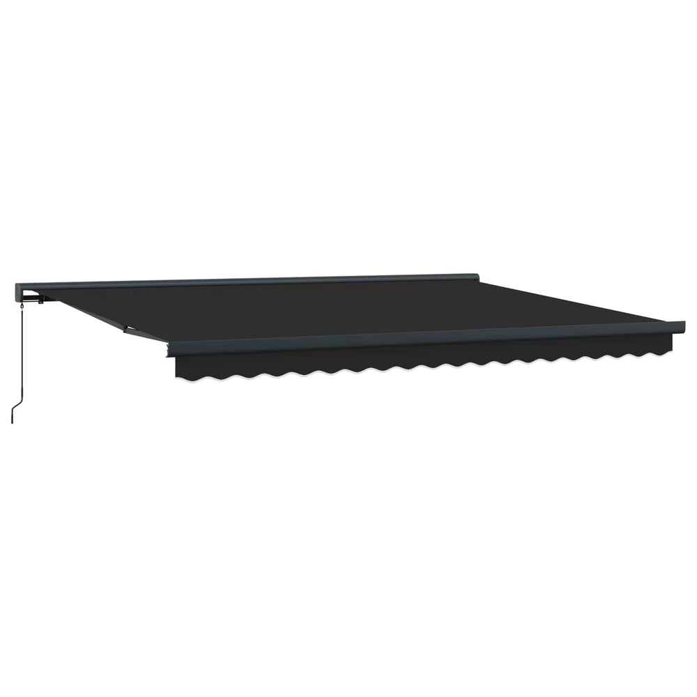 Ištraukiama markizė Antracito ir pilka 400 × 300 cm