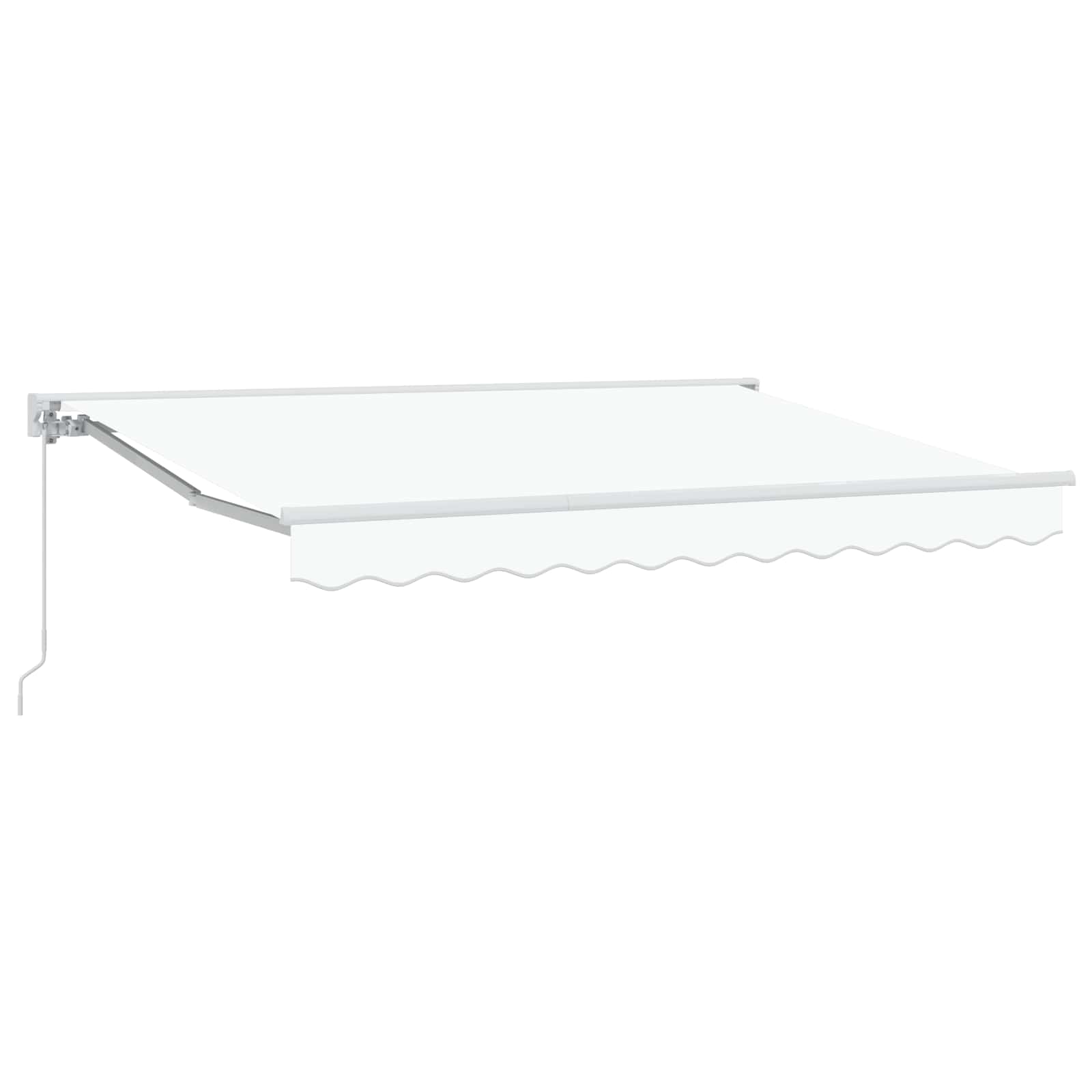 Rankinė sulankstoma markizė Baltas 3 x 2,5 m
