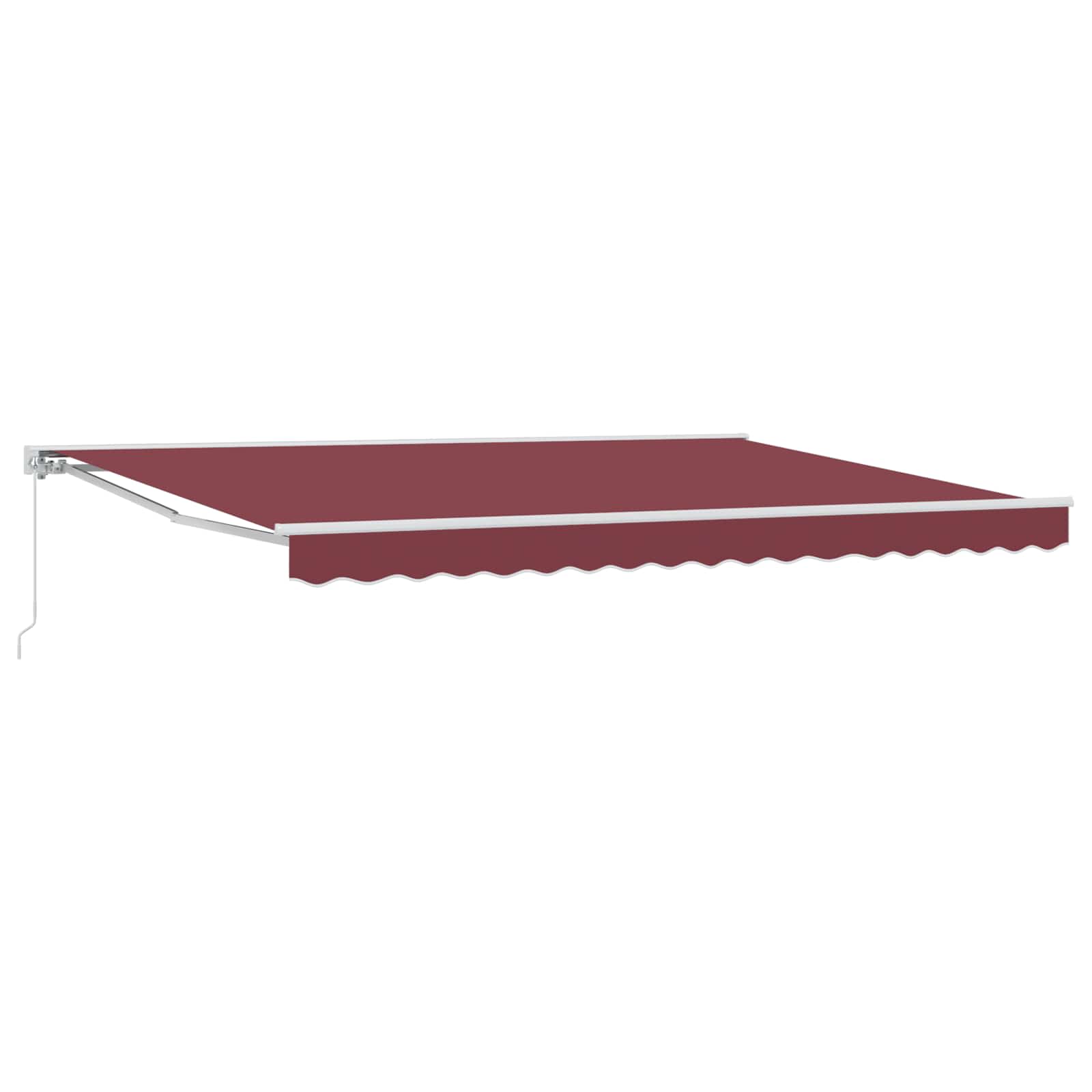 Manual Folding Awning Cherry 4 × 3 m
