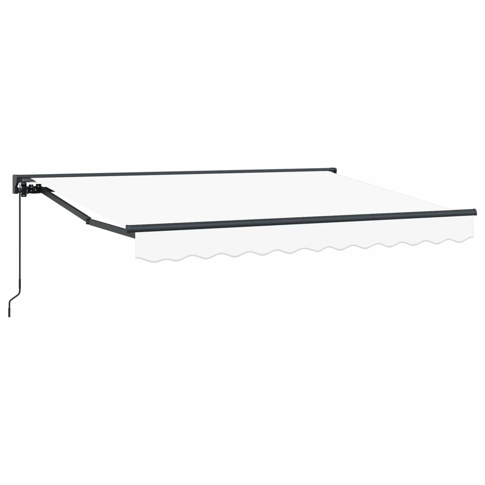 Rankinė sulankstoma markizė Balta 3,5 x 2 m