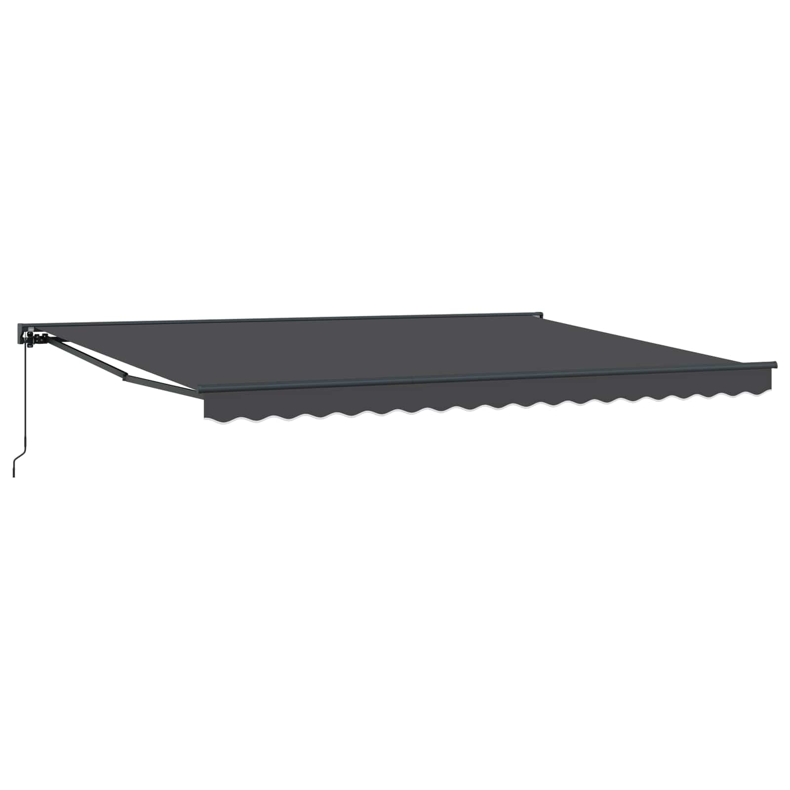 Rankinė sulankstoma markizė Antracitas 4,5 × 3,5 m