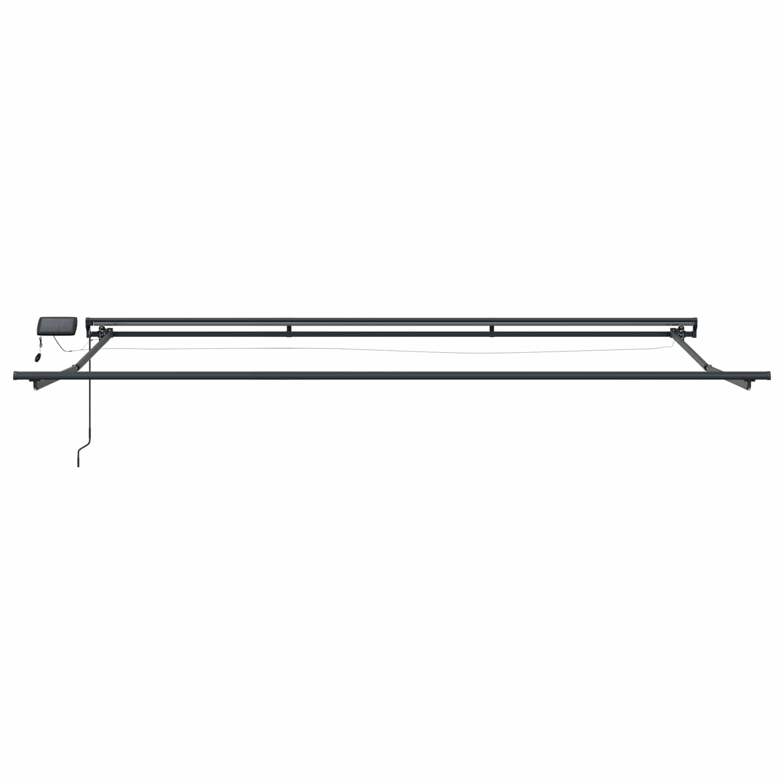 Manual Awning Frame with LED Sand 4 × 3 m