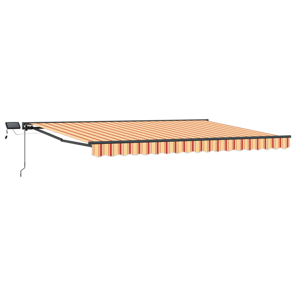 Rankinis markizės rėmas su LED 4,5 × 3,5 m