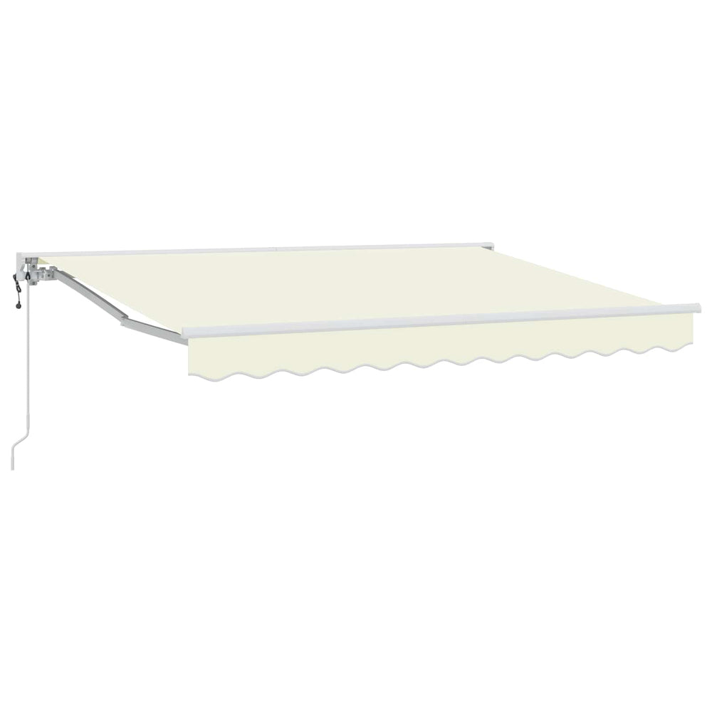 Electric Retractable Awning Cream 3.5 x 2.5 m