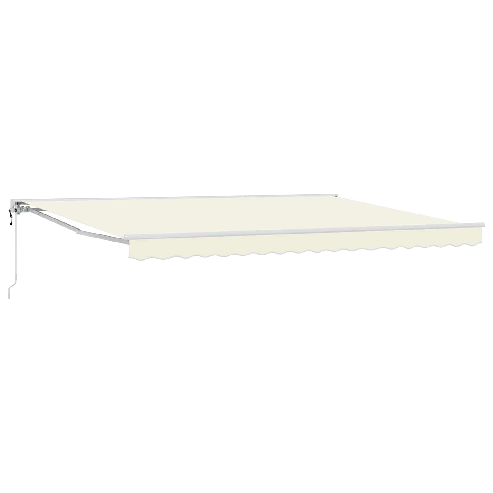 Electric Retractable Awning Cream 5 x 3 m