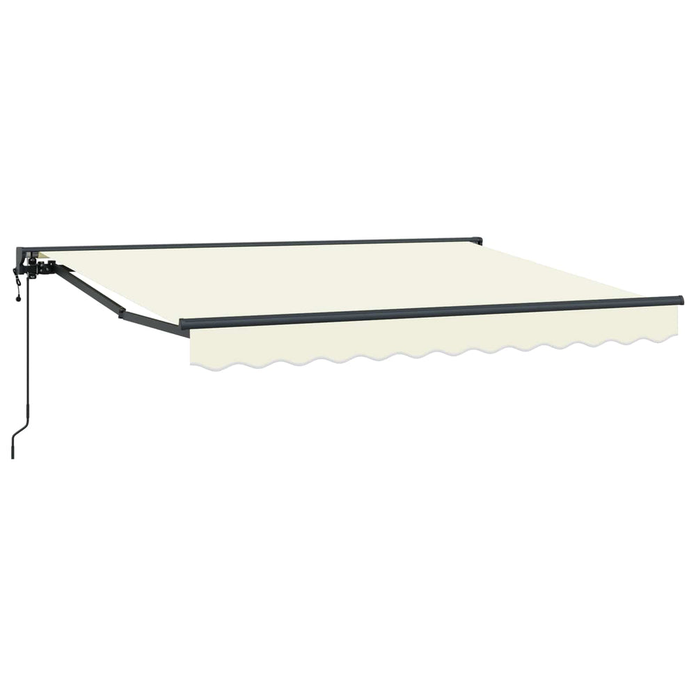 Electric Retractable Awning Cream 3.5 x 2 m