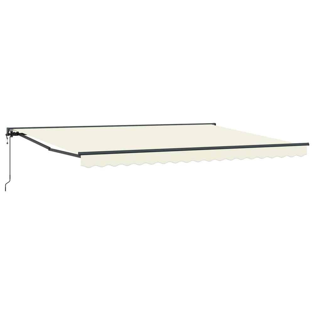 Electric Retractable Awning Cream 4 × 3.5 m