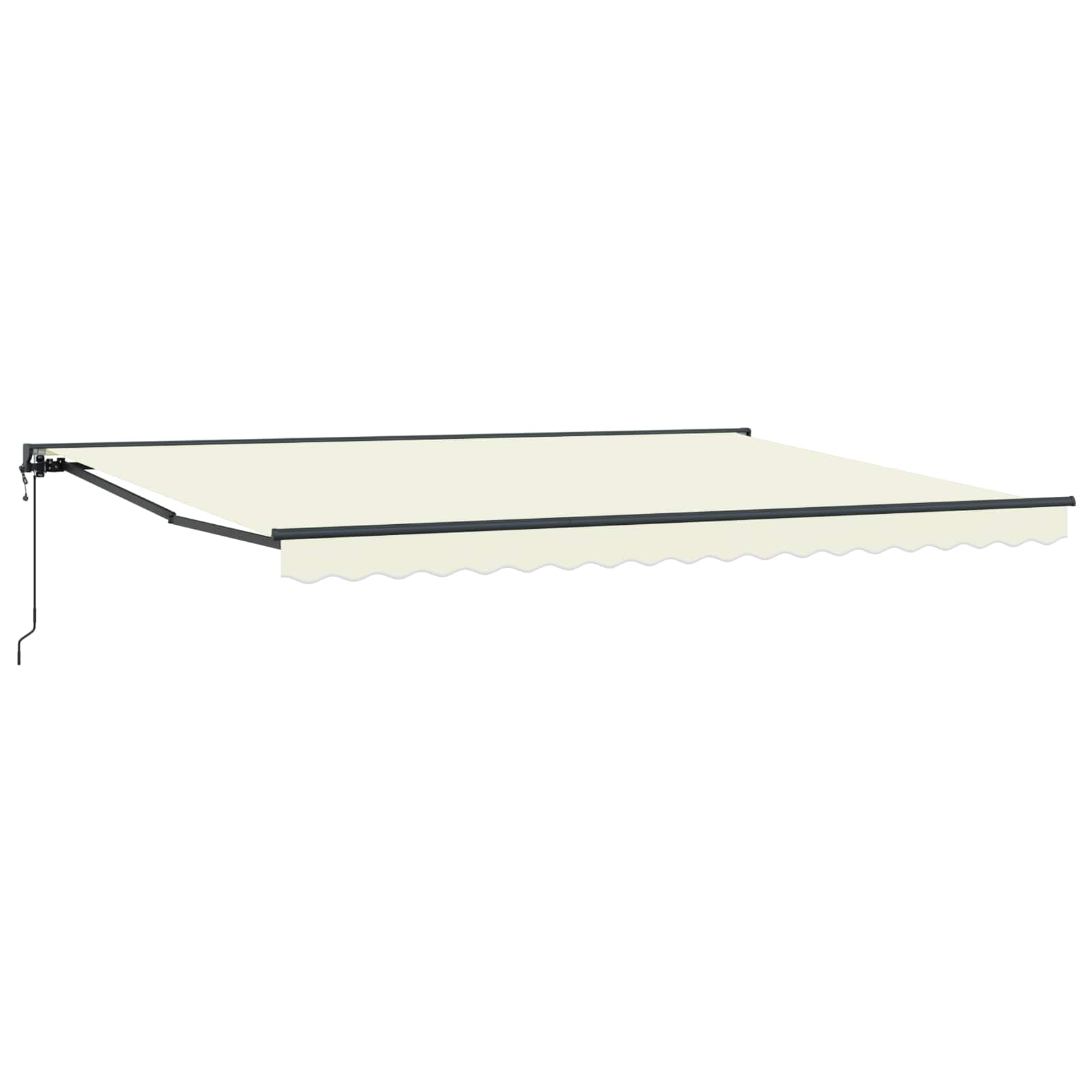 Electric Retractable Awning Cream 4 × 3.5 m