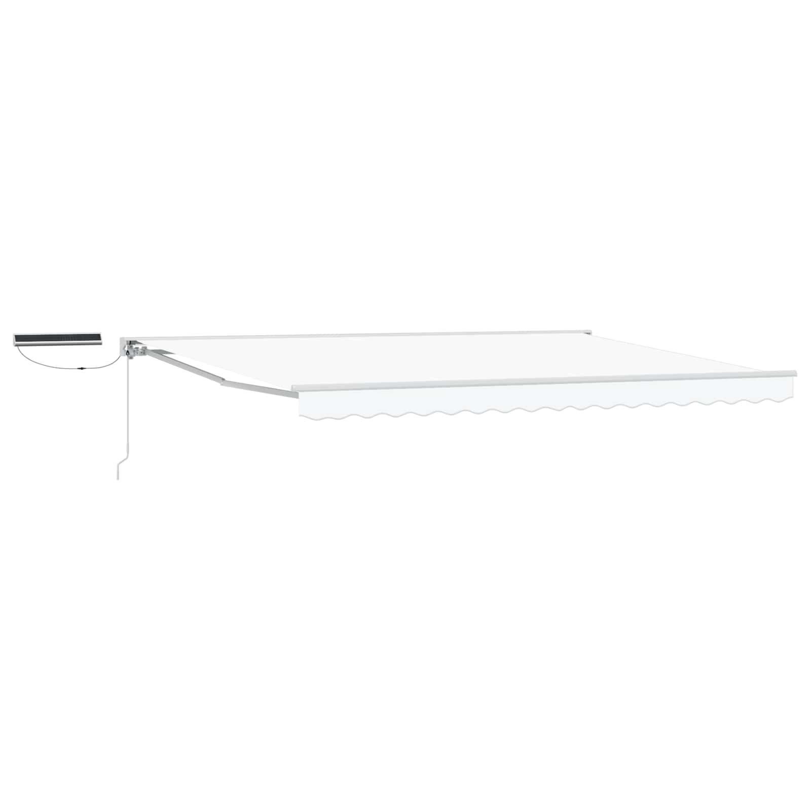 Electric Retractable Awning White 5 x 3.5 m