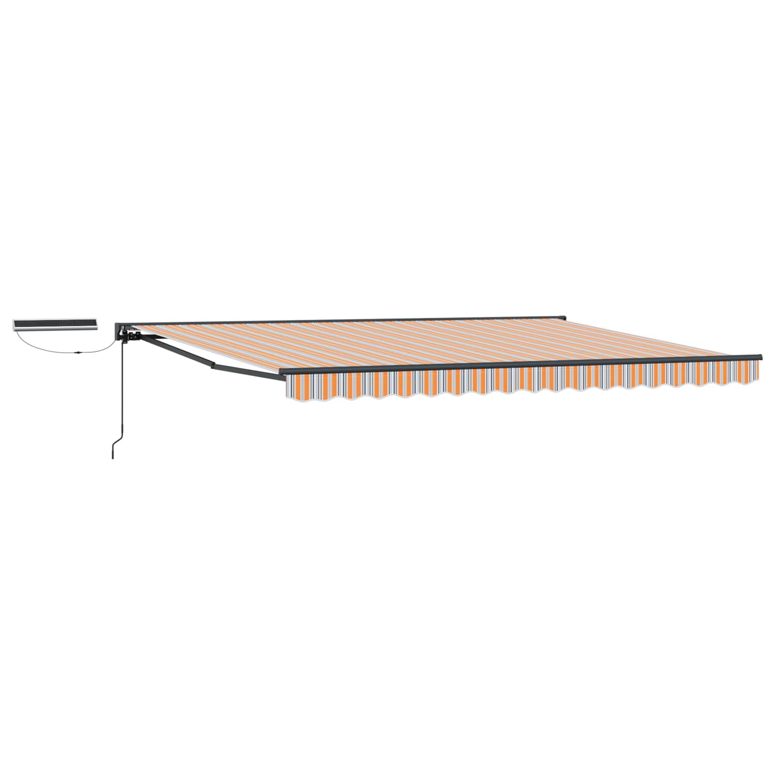 Elektrinė ištraukiama pavėsinė 4,5 × 3,5 m