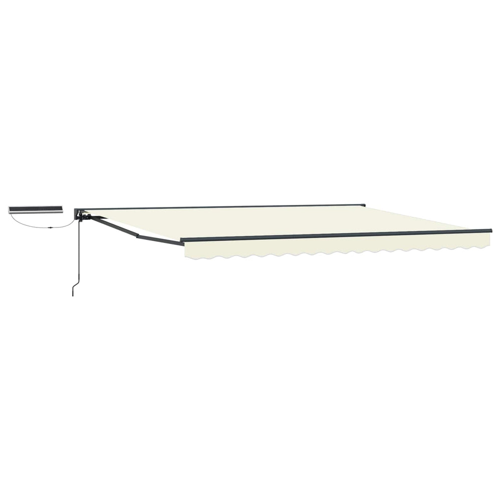 Electric Retractable Awning Cream 5 x 3 m