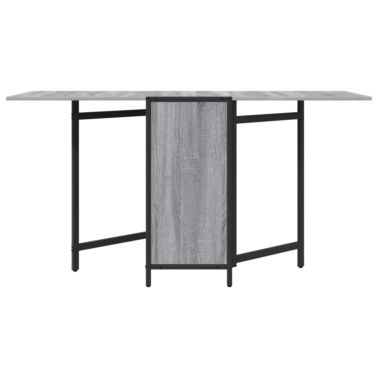 Valgomojo stalas 144 x 60 x 75 cm Apdirbta mediena Pilka Sonoma