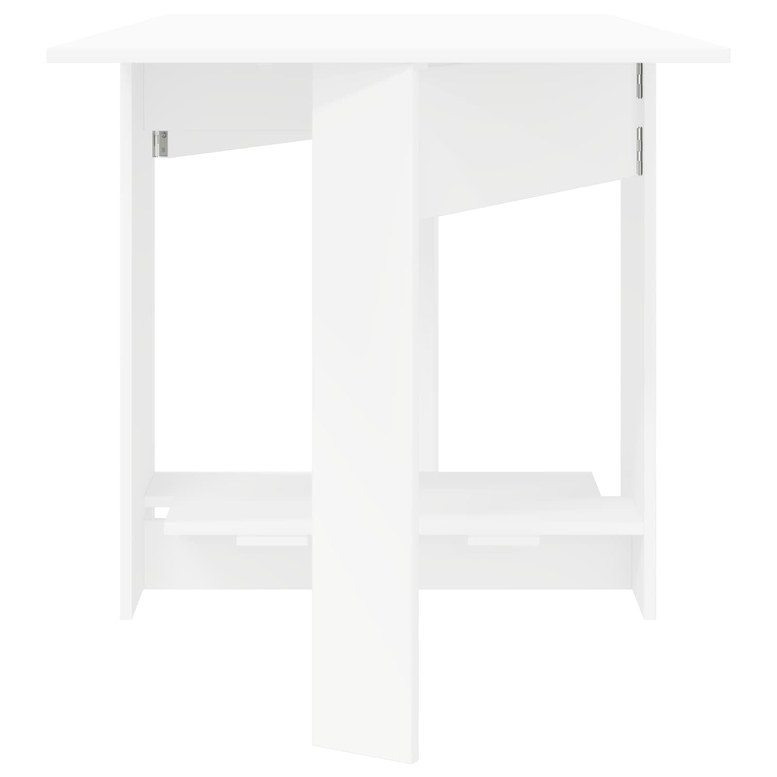 Valgomojo stalas 138 x 70 x 73,5 cm Apdirbta mediena Balta