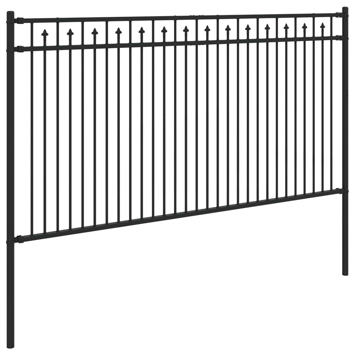 Dygliuota tvora BAARLO 200 x 150 cm Juoda