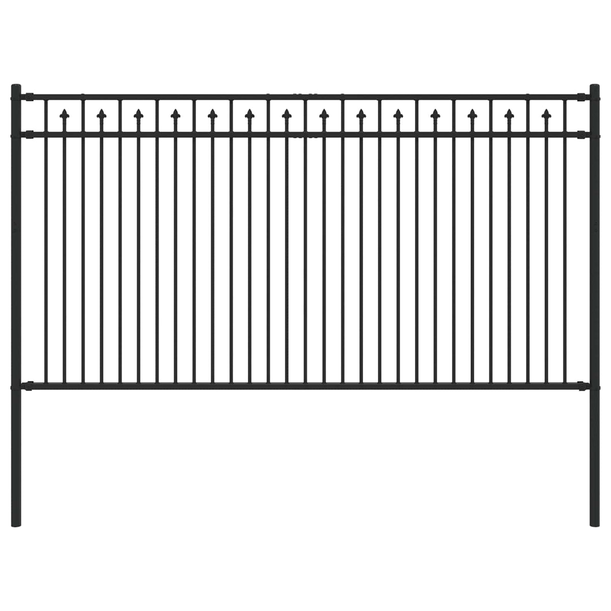 Dygliuota tvora BAARLO 200 x 150 cm Juoda