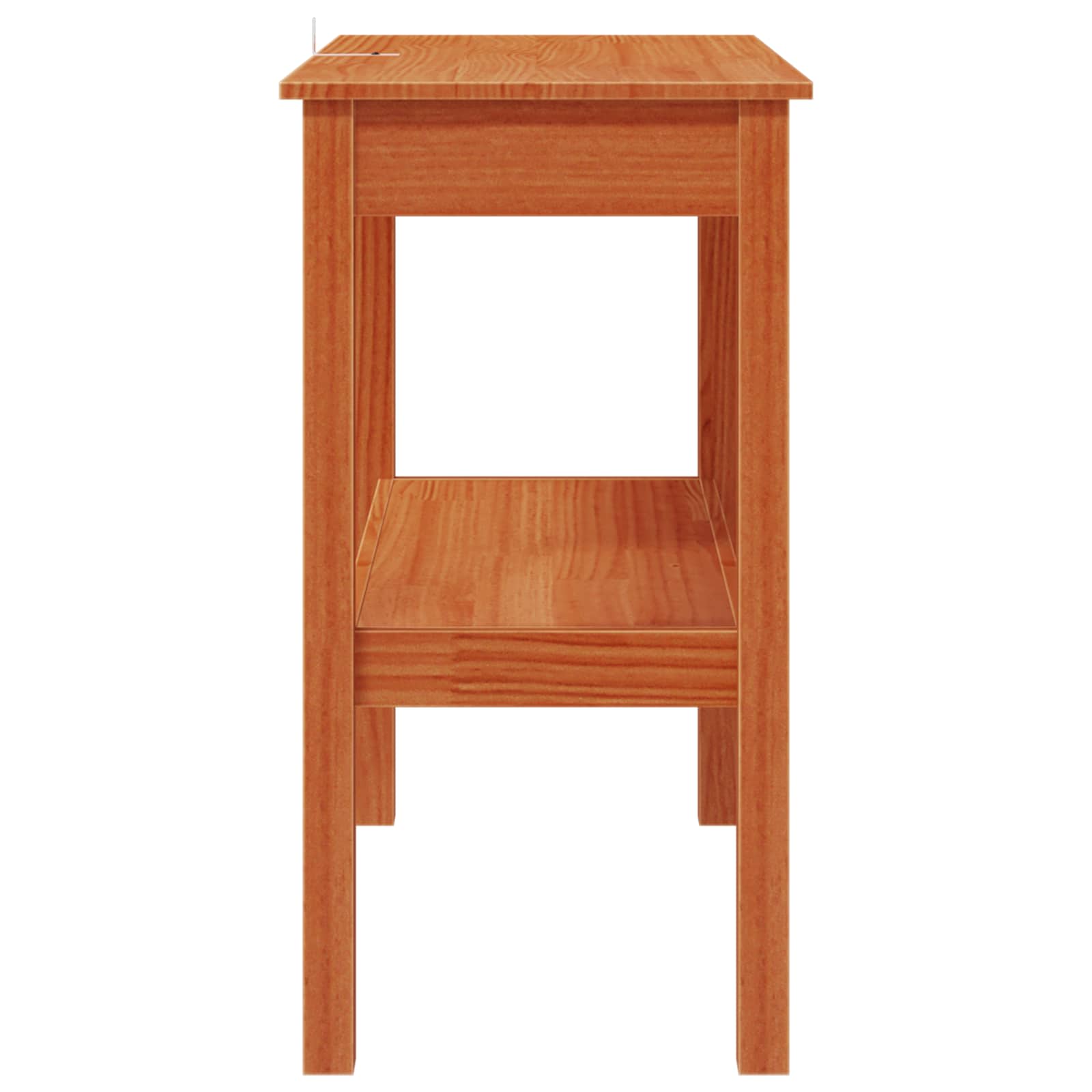 Konsoles galds Waxed Rust 80 x 40 x 75 cm masīvkoks Priede