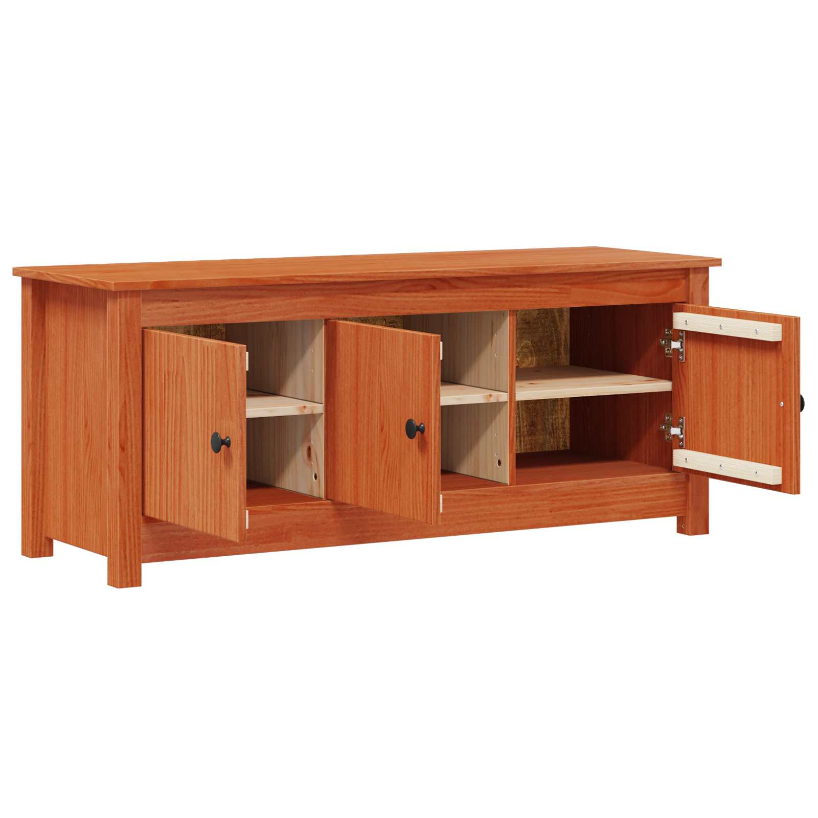 Apavu kaste Vaško Ruda 110 x 38 x 45,5 cm Masīva priedes koksne