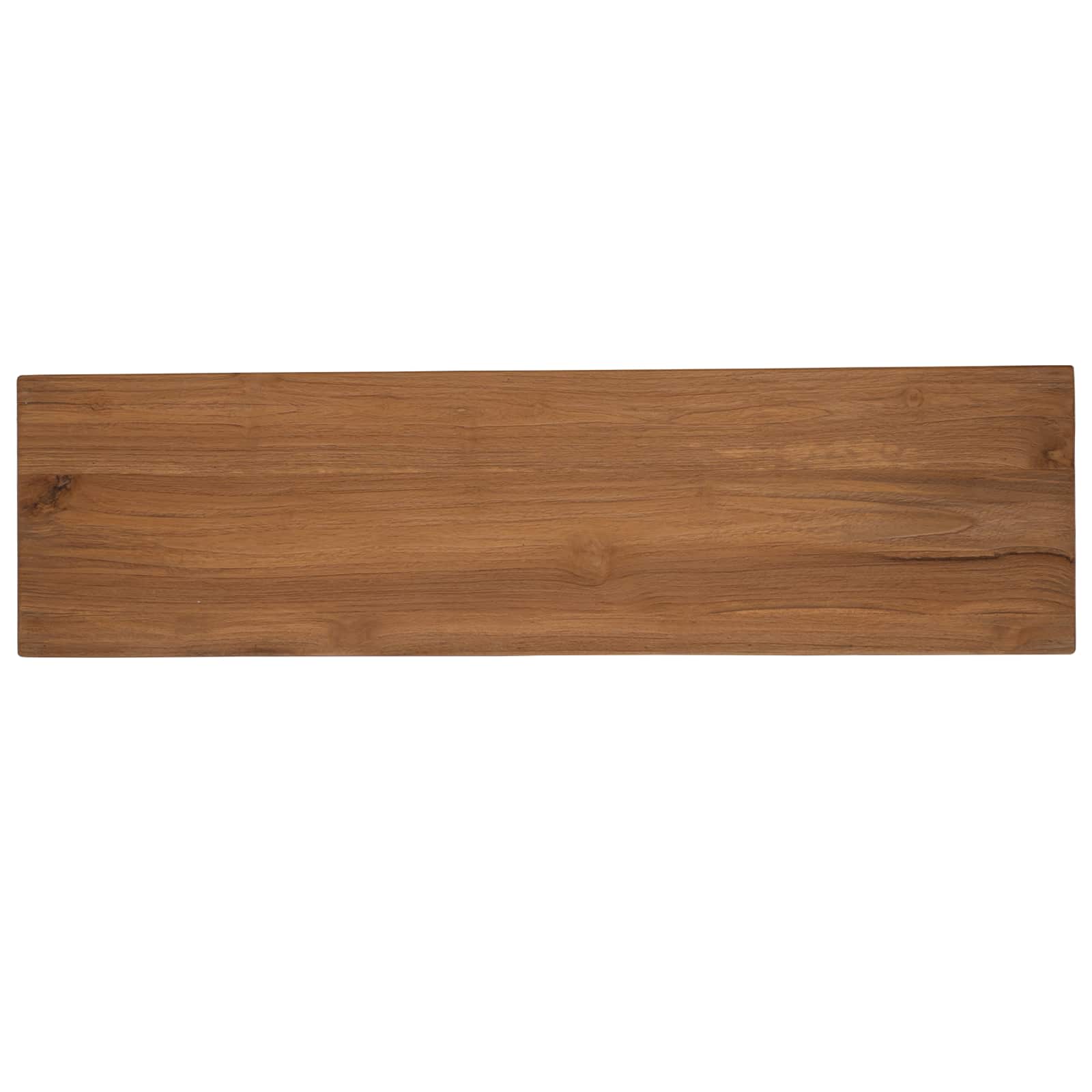TV spintelė 110 x 30 x 40 cm Natūrali Kieto teka medžio