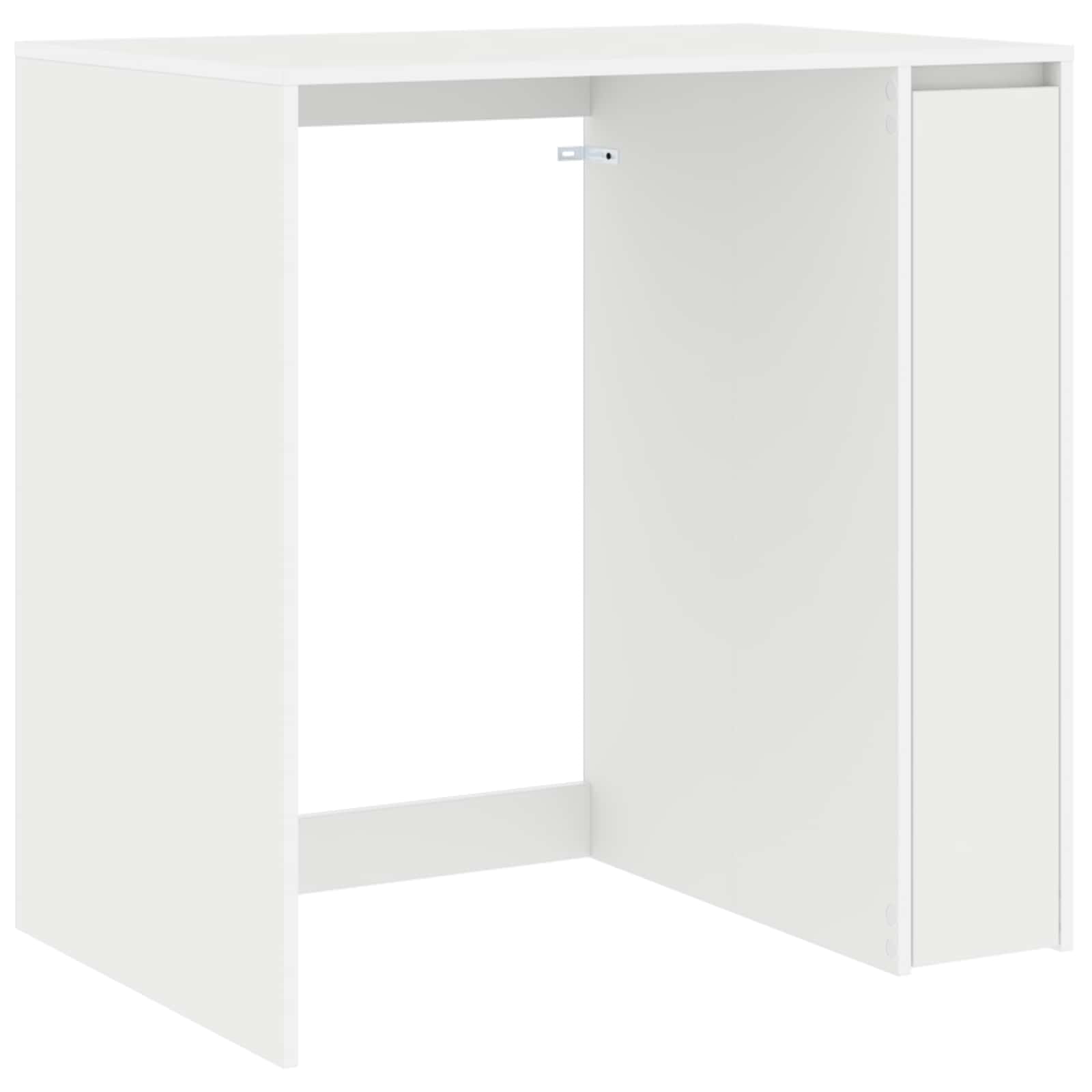 Skalbimo mašinos spintelė su saugykla Balta 87 x 60 x 89 cm