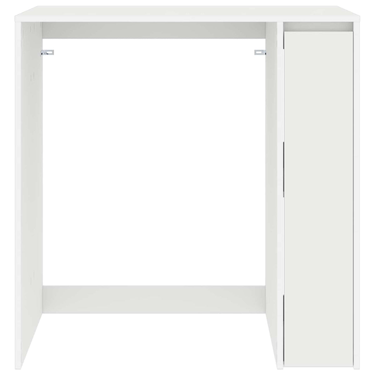 Skalbimo mašinos spintelė su saugykla Balta 87 x 60 x 89 cm