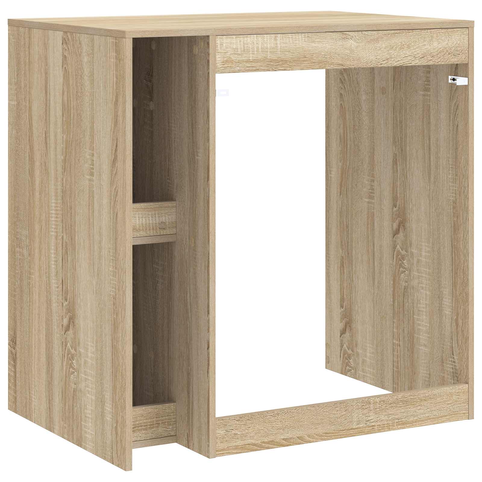 Skalbimo mašinos spintelė su saugykla Sonoma 87 x 60 x 89 cm