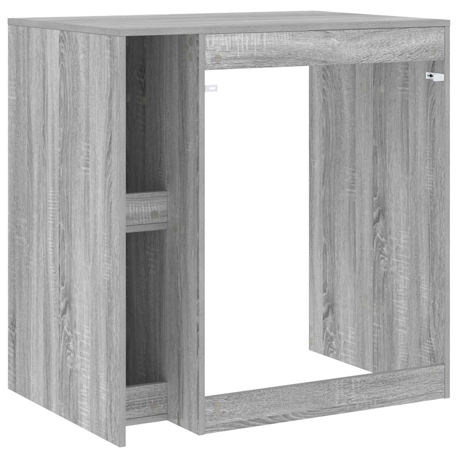 Skalbimo mašinos spintelė Pilkas Sonoma 87 x 60 x 89 cm