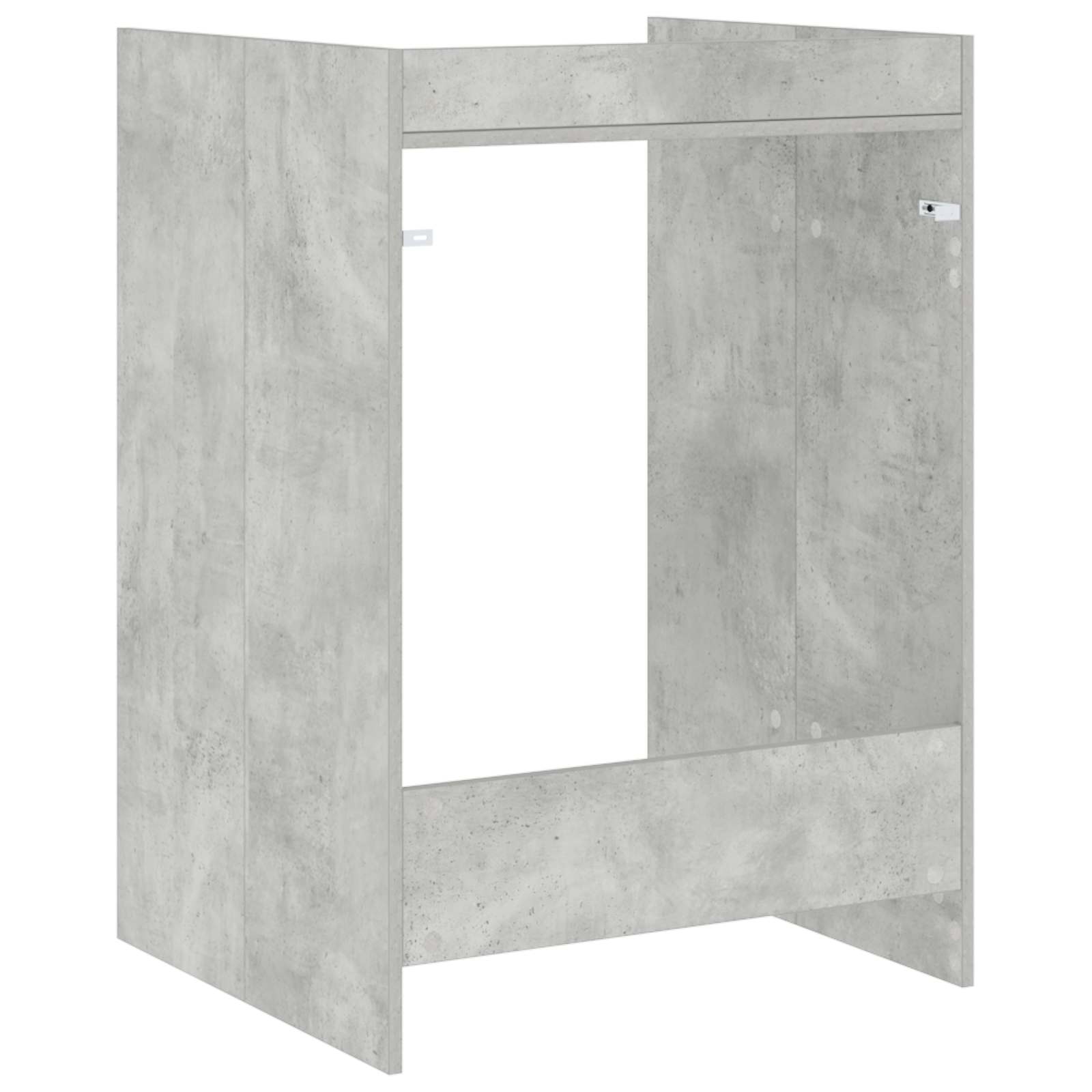 Veļas mašīnas skapītis Beton 67,5 x 62 x 97 cm